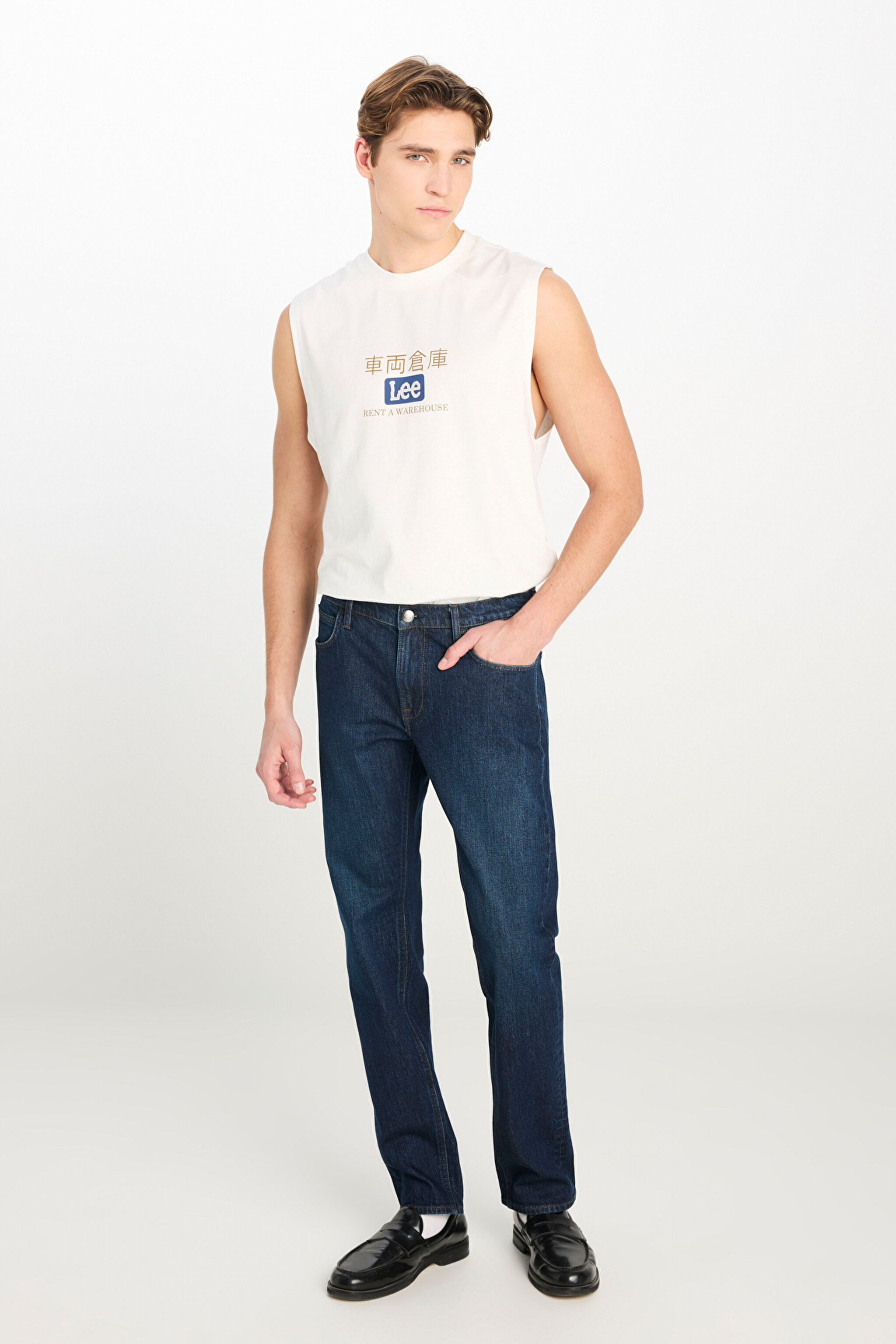 Daren Regular Fit Normal Kesim Normal Bel Koyu Mavi Pamuklu Esnek Jean Pantolon - Dark Indigo-L70700022317 (görsel 2)