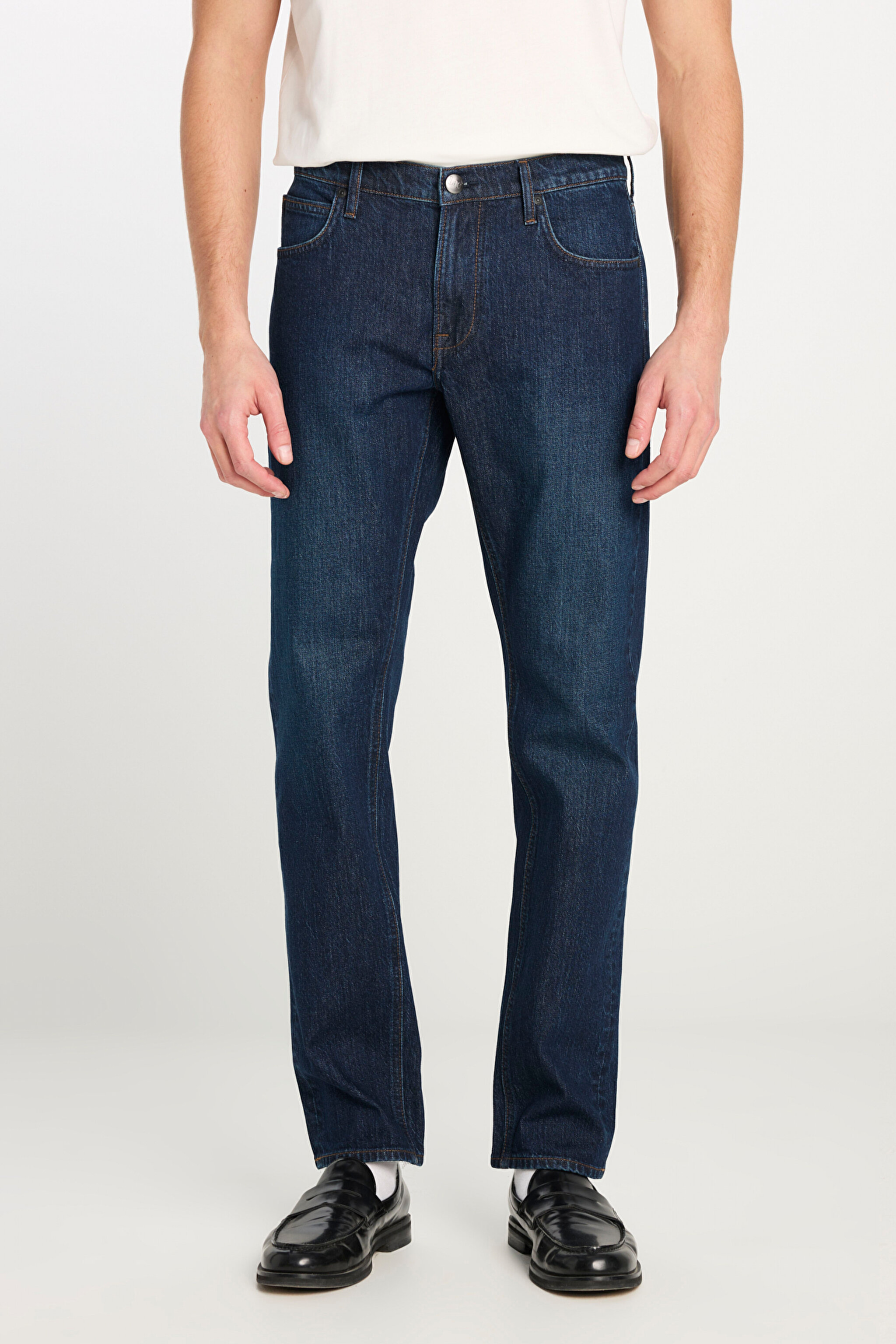 Daren Regular Fit Normal Kesim Normal Bel Koyu Mavi Pamuklu Esnek Jean Pantolon - Dark Indigo-L70700022317 (görsel 3)