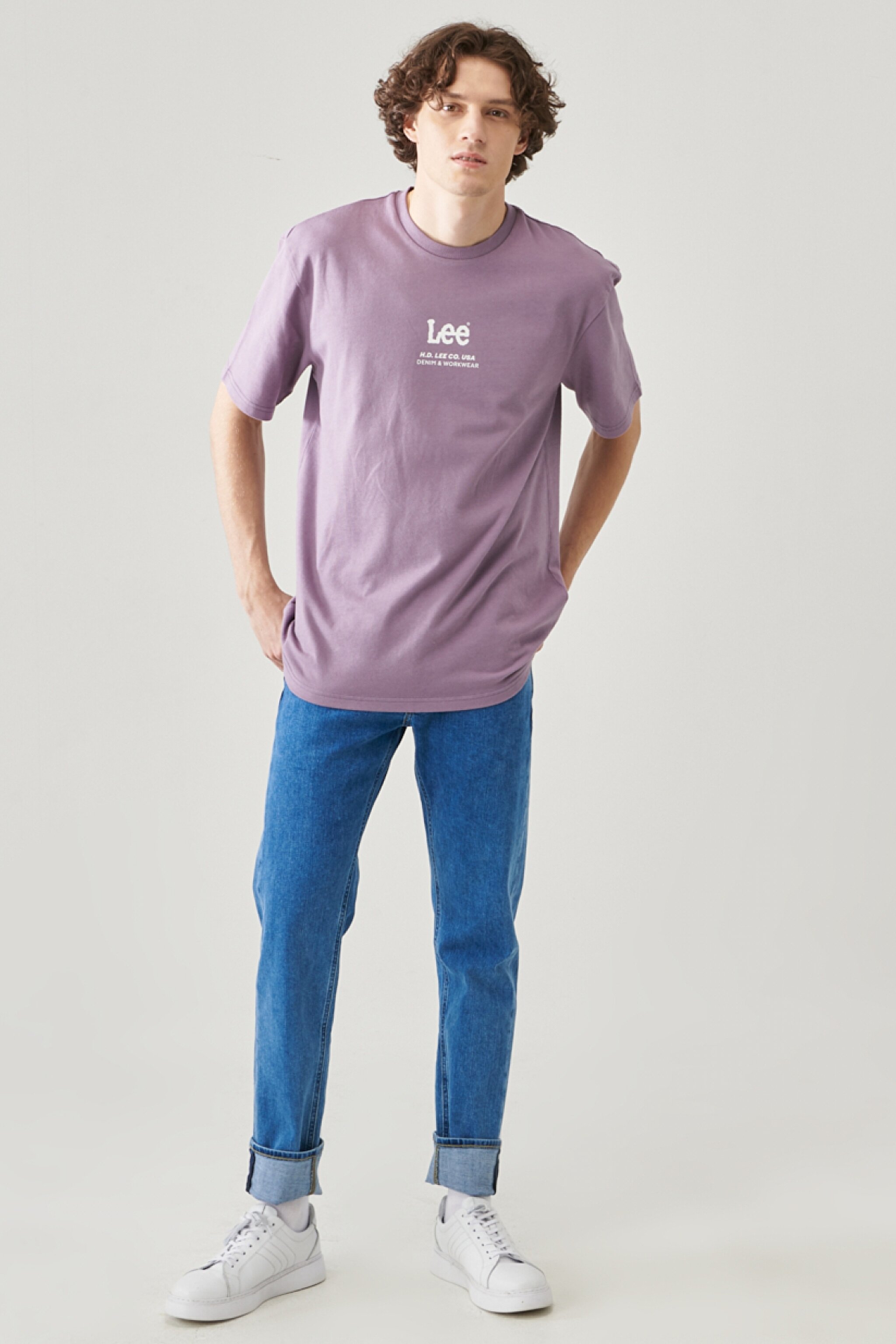 Daren Regular Straight Fit Normal Bel Esnek Jean Kot Pantolon - Light Blue-L707029404
