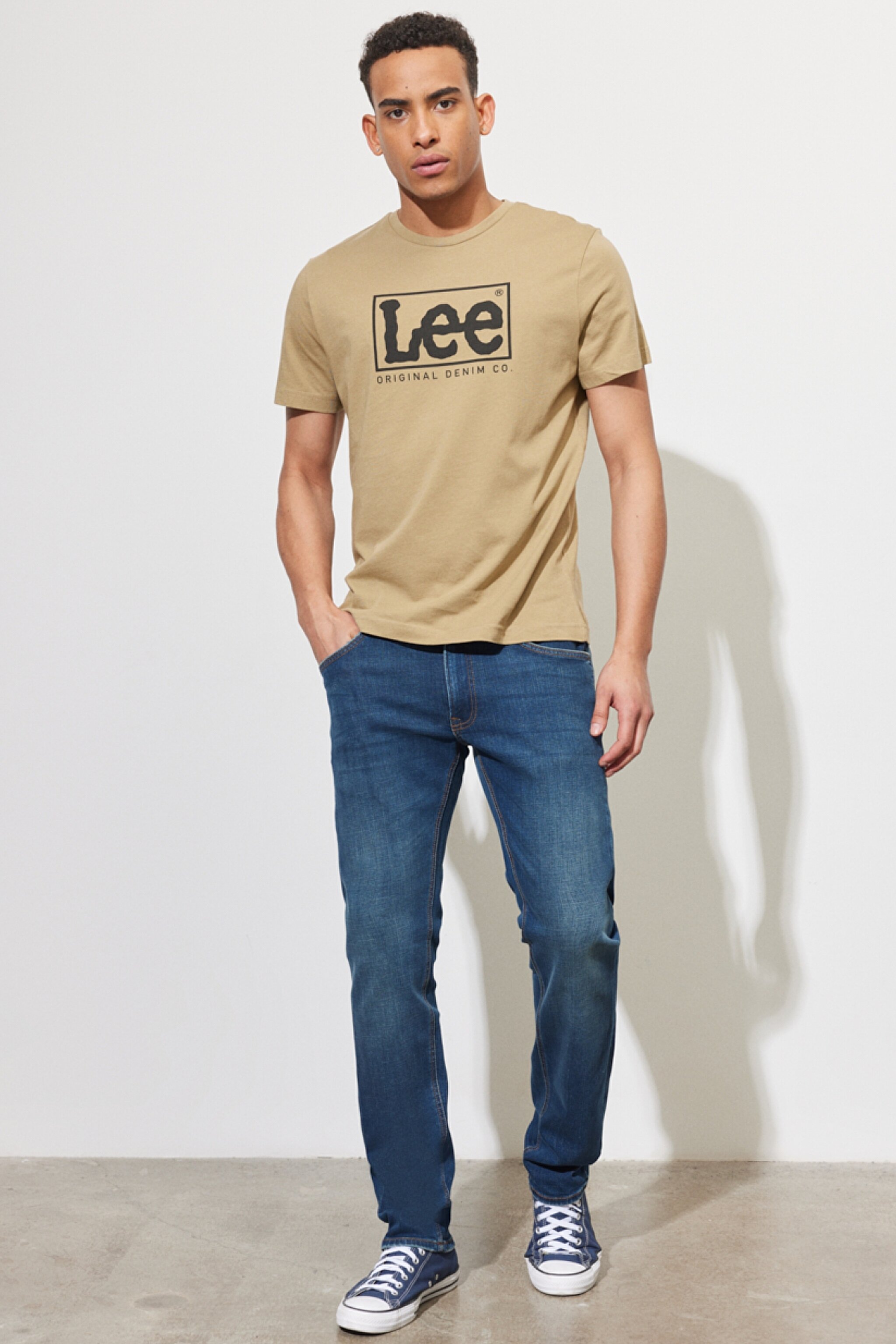Daren Straight Fit Normal Bel Mavi Esnek Jean Kot Pantolon - Stone-L70703358 (görsel 2)