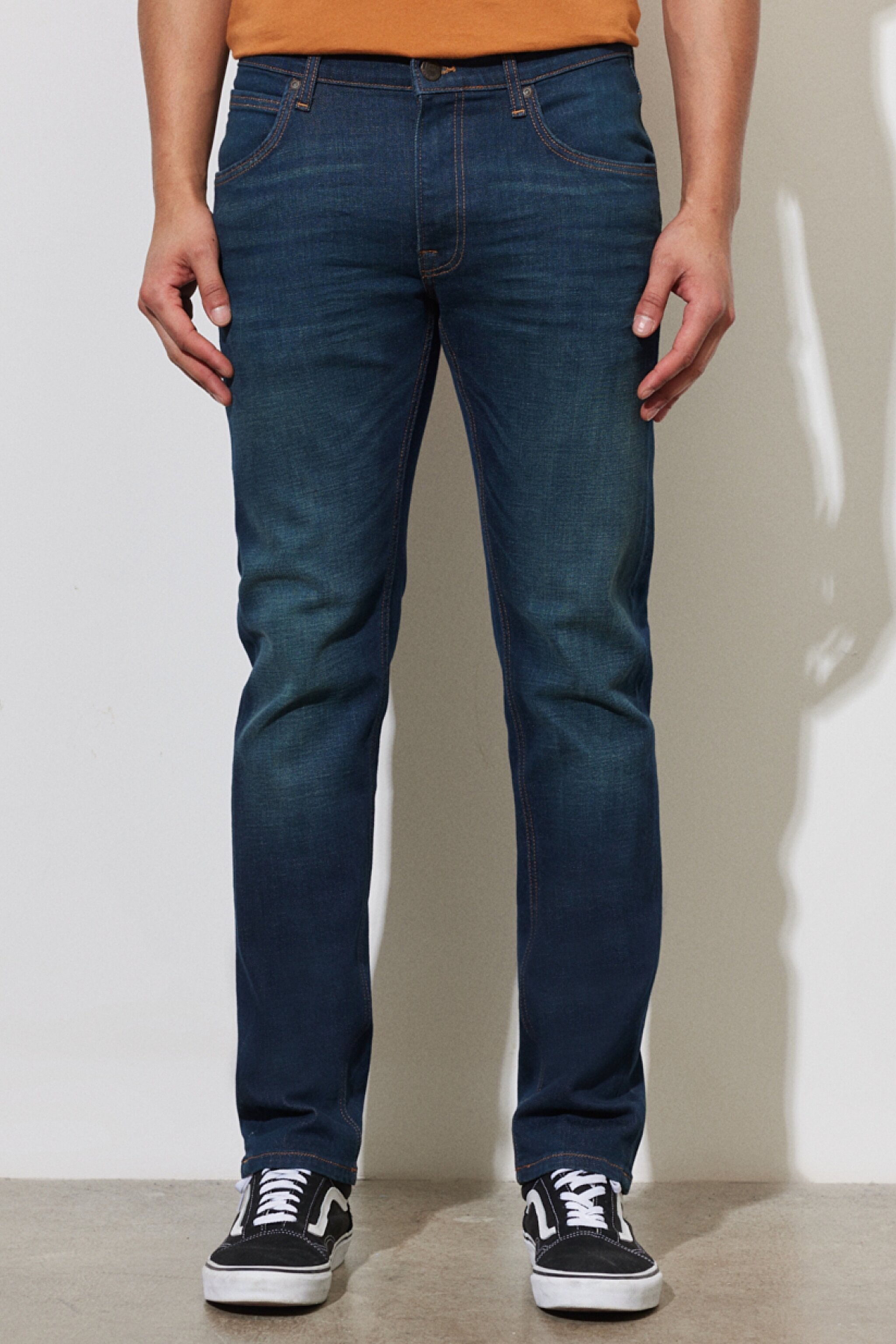 Daren Straight Fit Normal Bel Mavi Esnek Jean Kot Pantolon