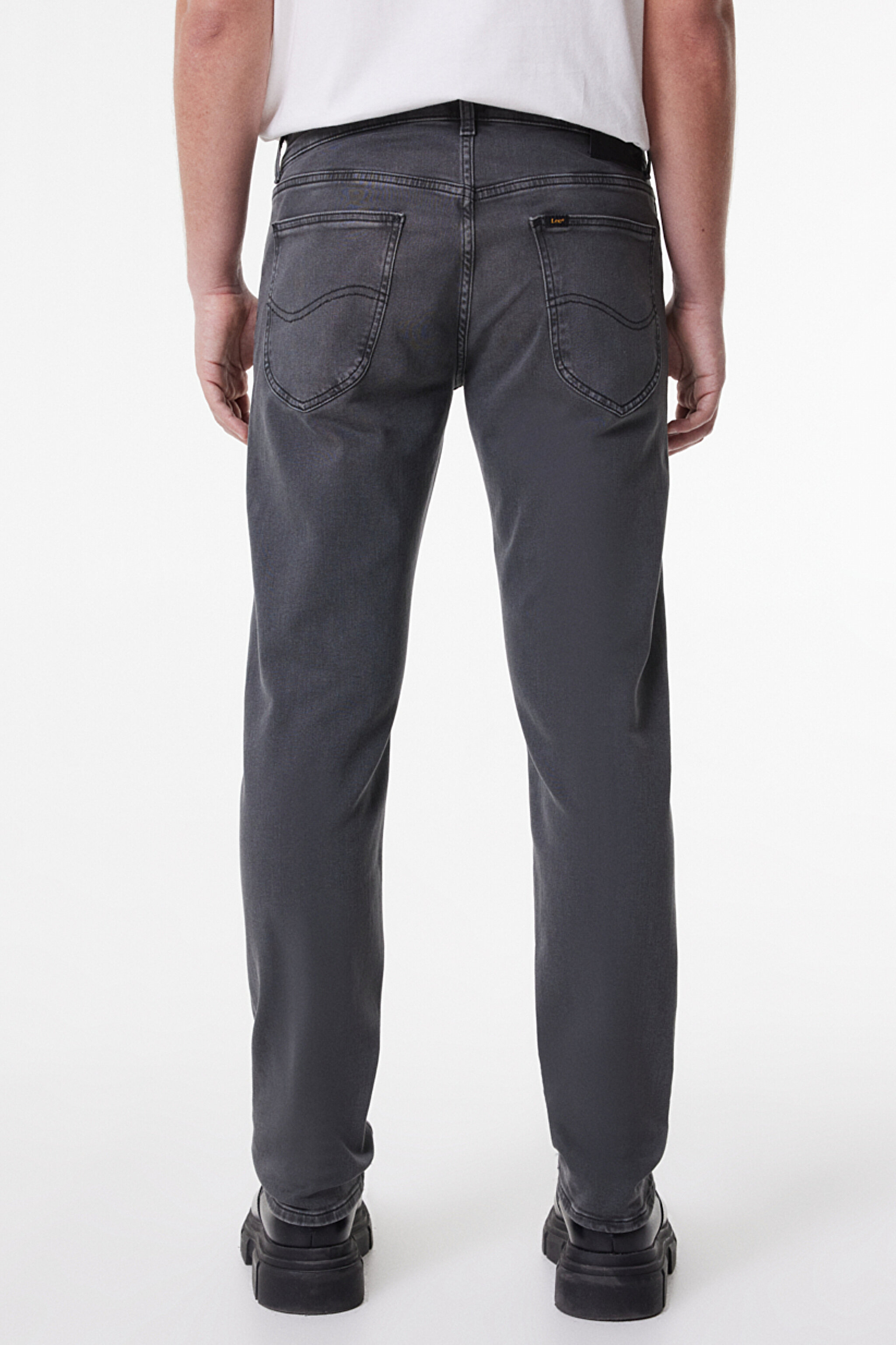 Daren Regular Fit Normal Kesim Normal Bel Gri Esnek Jean Kot Pantolon - Gray-L707057035 (görsel 6)