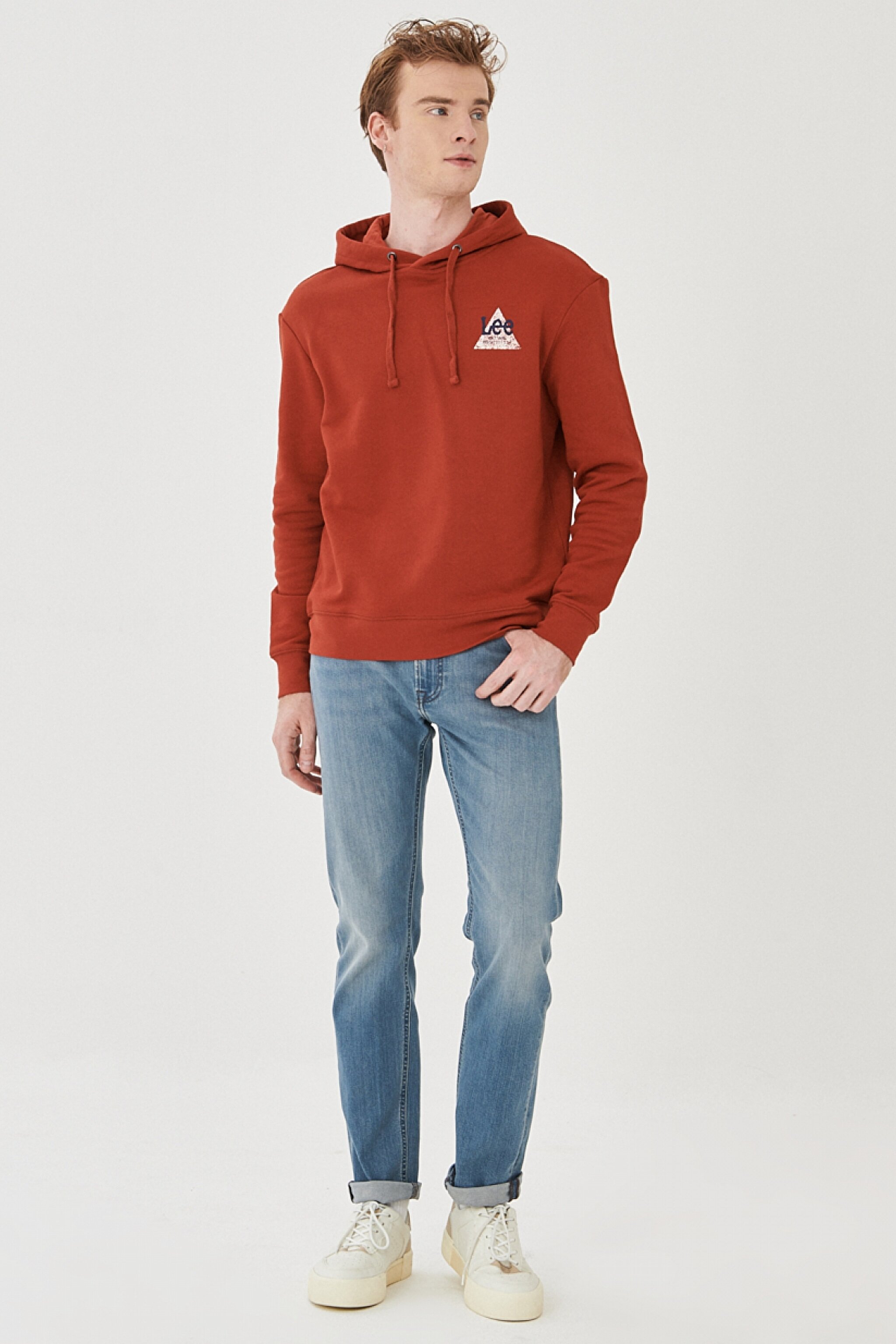 Daren Straight Fit Normal Bel Denim Esnek Jean Kot Pantolon - Light Blue-L707NKUR (görsel 3)