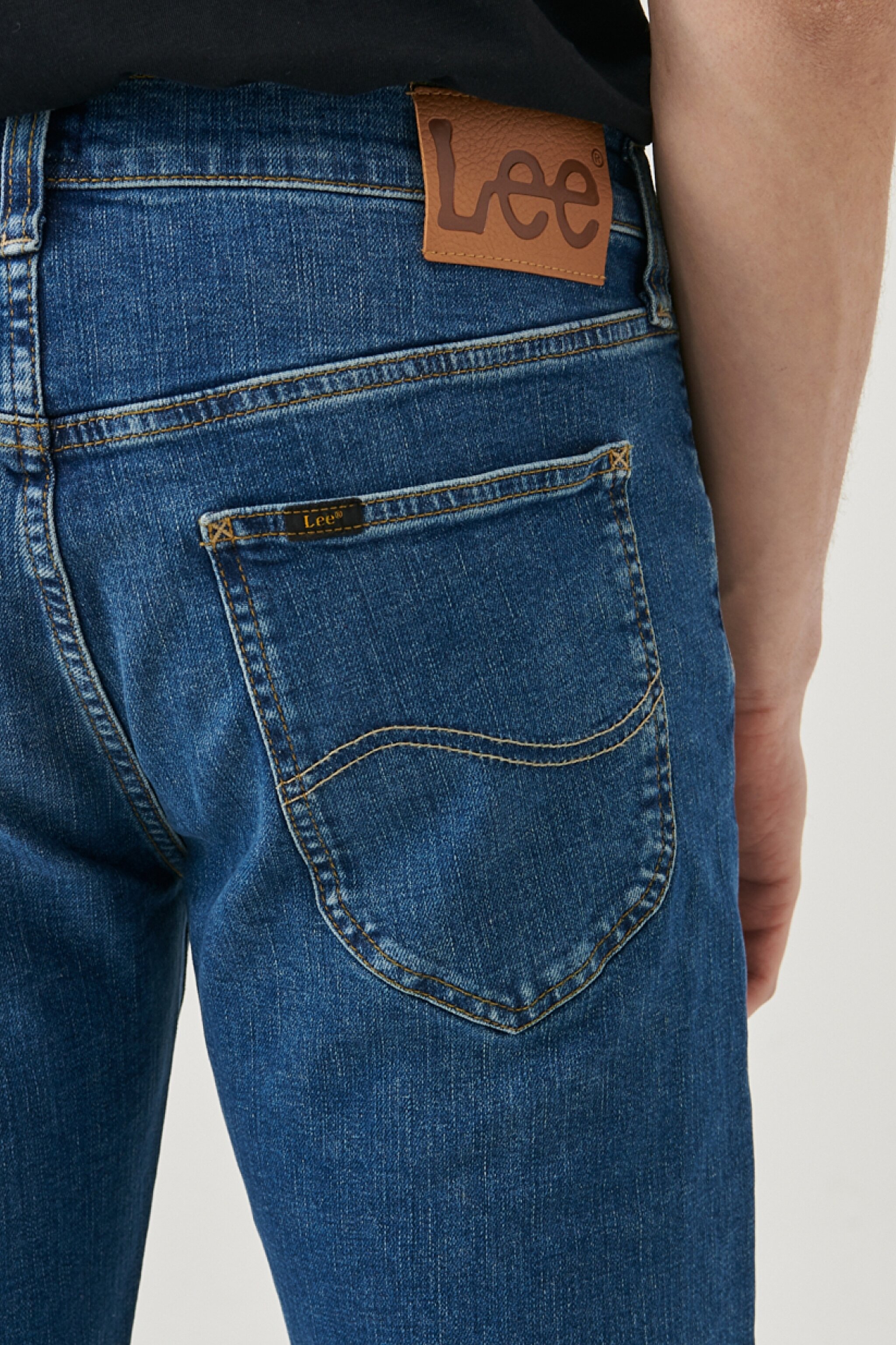 Daren Zip Fly Regular Straight %100 Pamuk Jean Pantolon - Dk Visual Cody-L707NLUC (görsel 6)