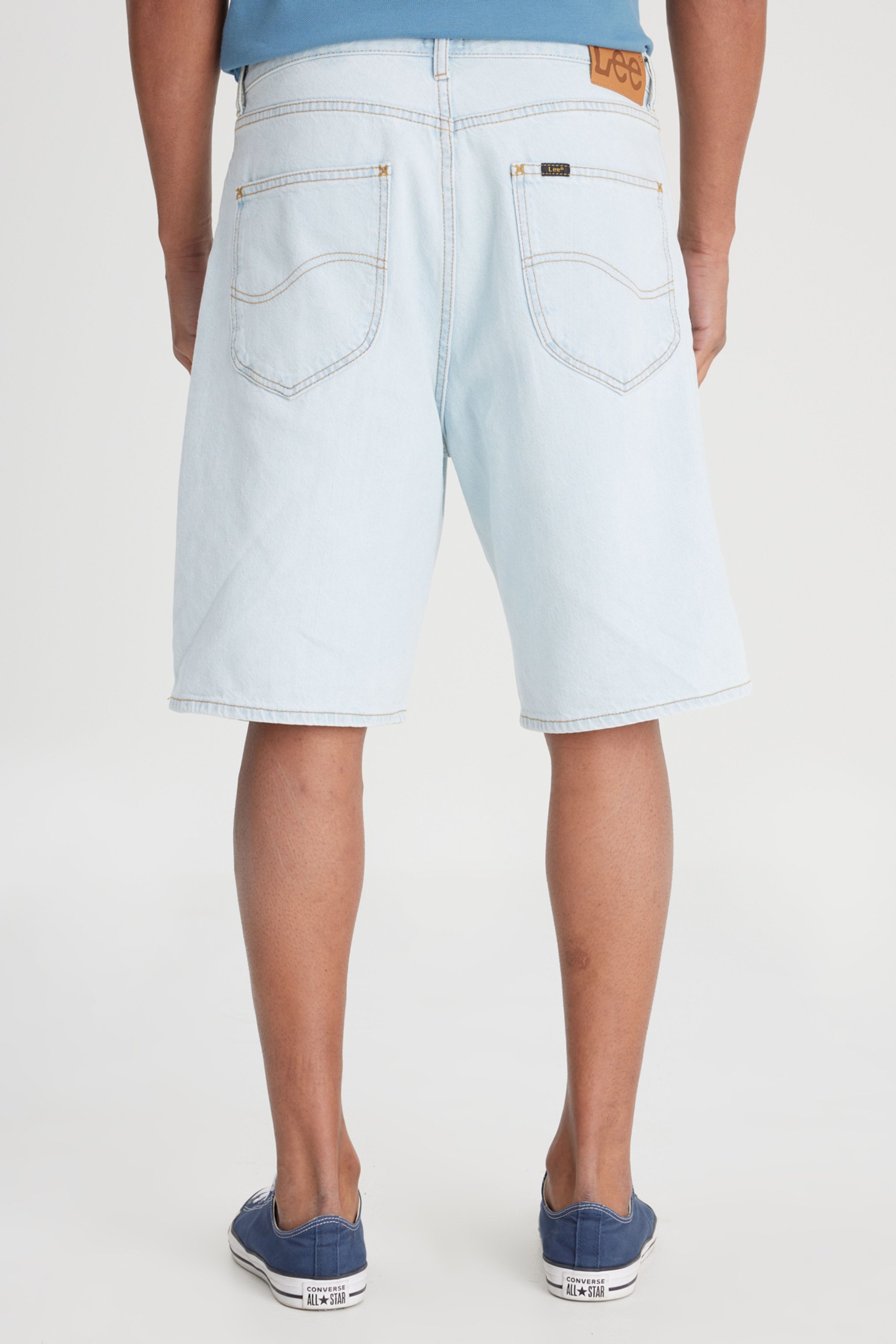 Regular Fit Normal Kesim 5 Cep Esnek Jean Şort - Light Fallon-L70UGAOU (görsel 8)