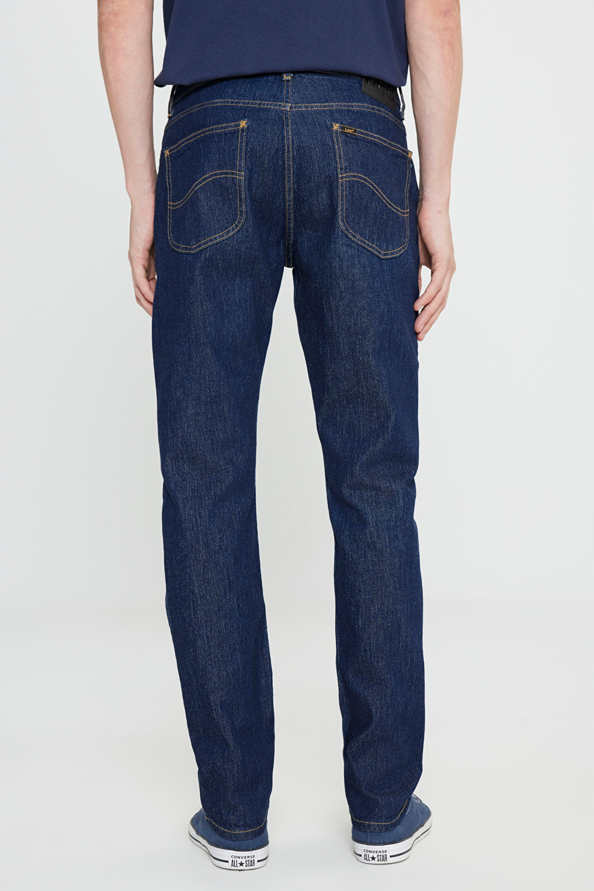 West Straight Fit Normal Bel Esnek Jean Kot Pantolon - Rinse-L70WMW36 (görsel 4)