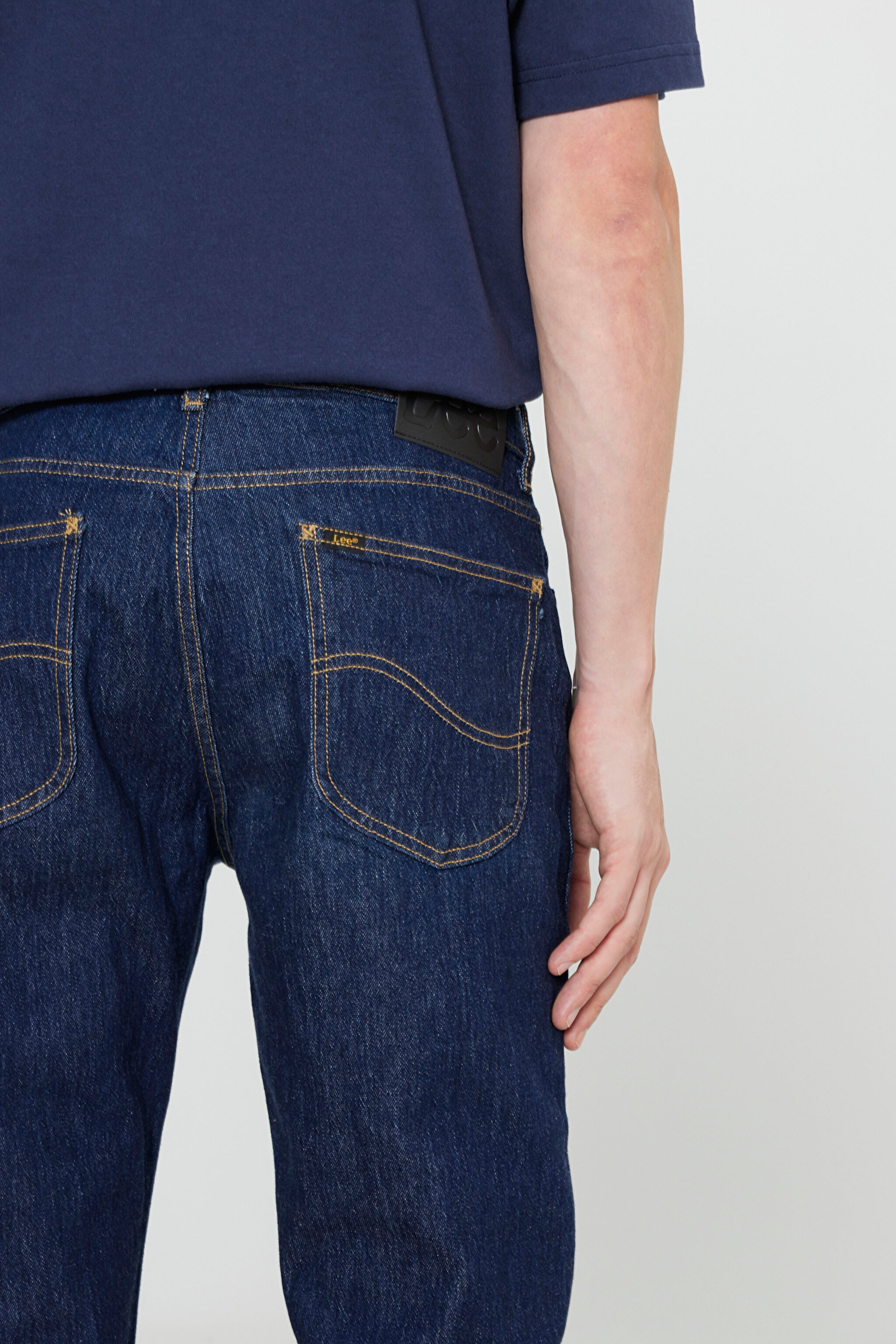 West Straight Fit Normal Bel Esnek Jean Kot Pantolon - Rinse-L70WMW36 (görsel 6)