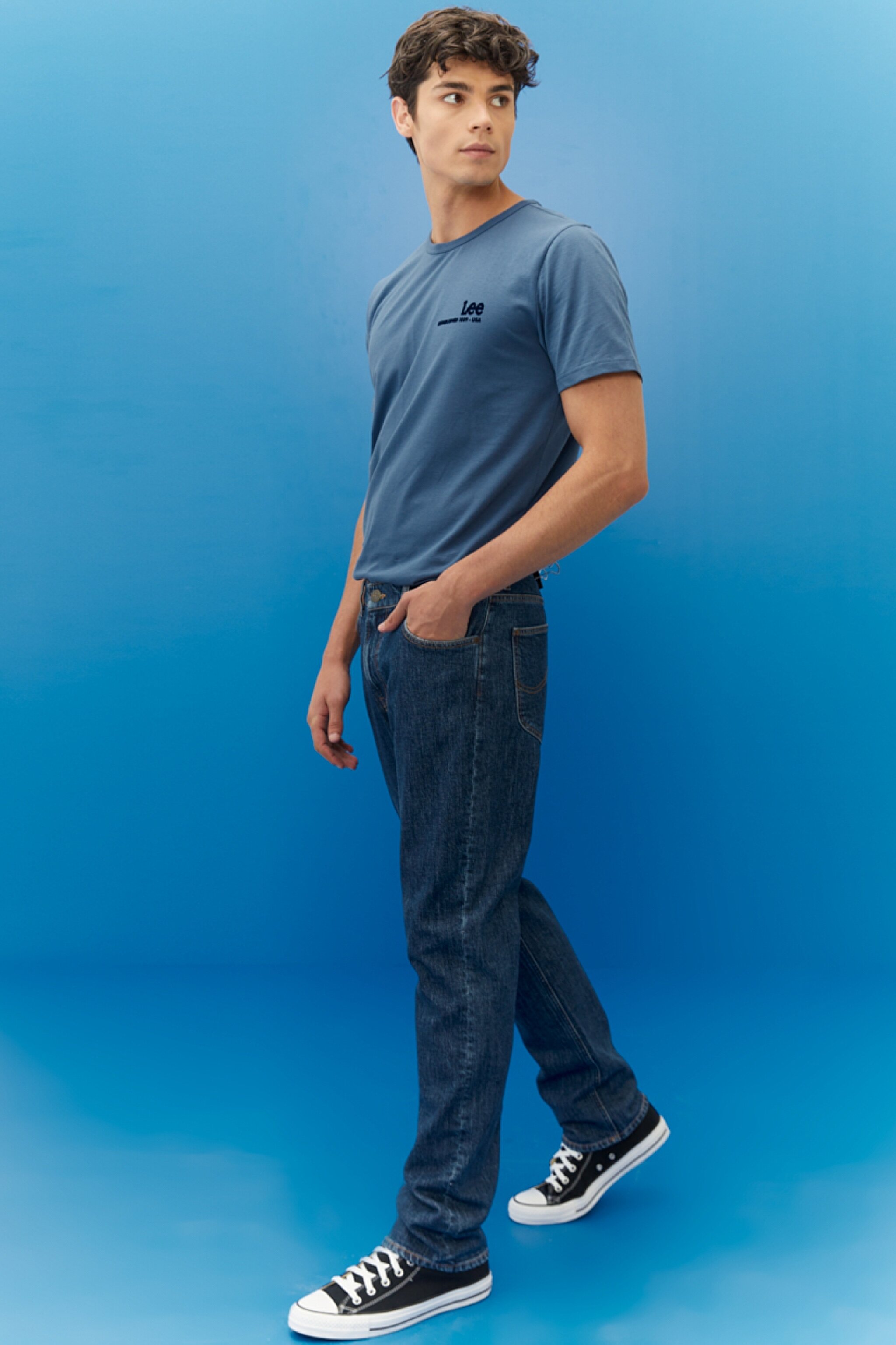 West Straight Fit Normal Bel Esnek Jean Kot Pantolon - Vintage Jamie-L70WMWFQ (görsel 2)