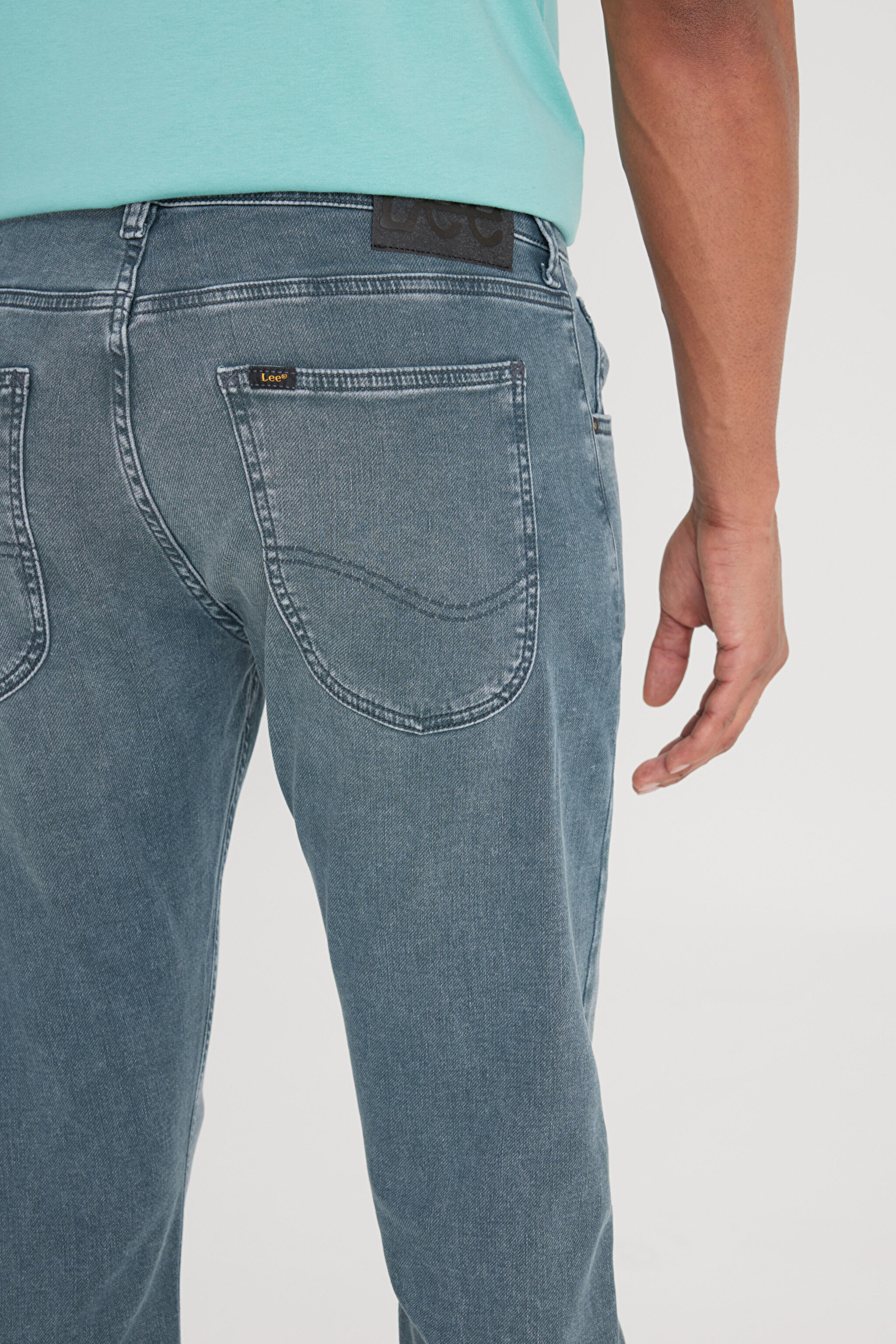 Luke Slim Fit Dar Kesim Normal Bel Esnek Jean Kot Pantolon - Random Wash-L719046853 (görsel 4)