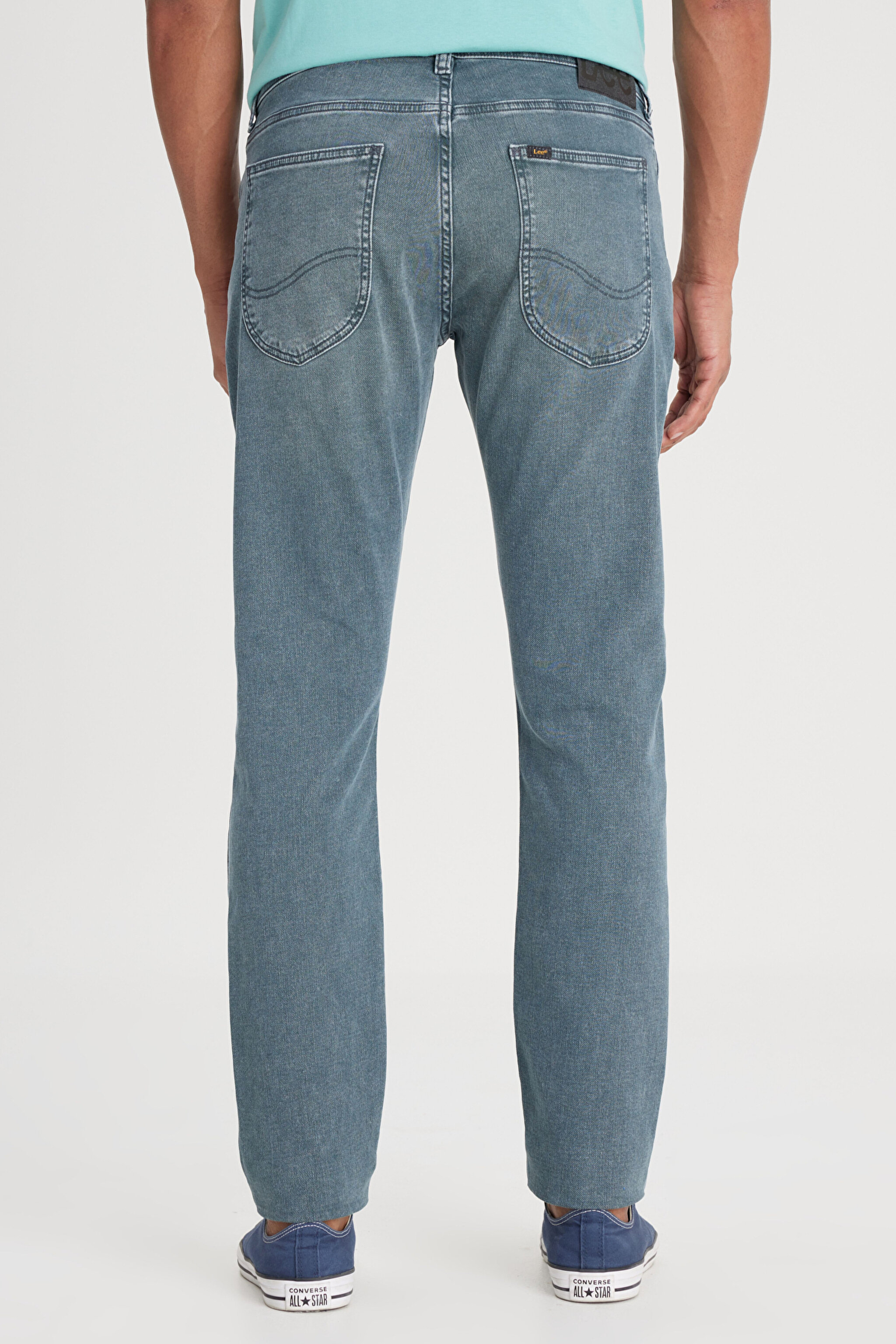 Luke Slim Fit Dar Kesim Normal Bel Esnek Jean Kot Pantolon - Random Wash-L719046853 (görsel 6)