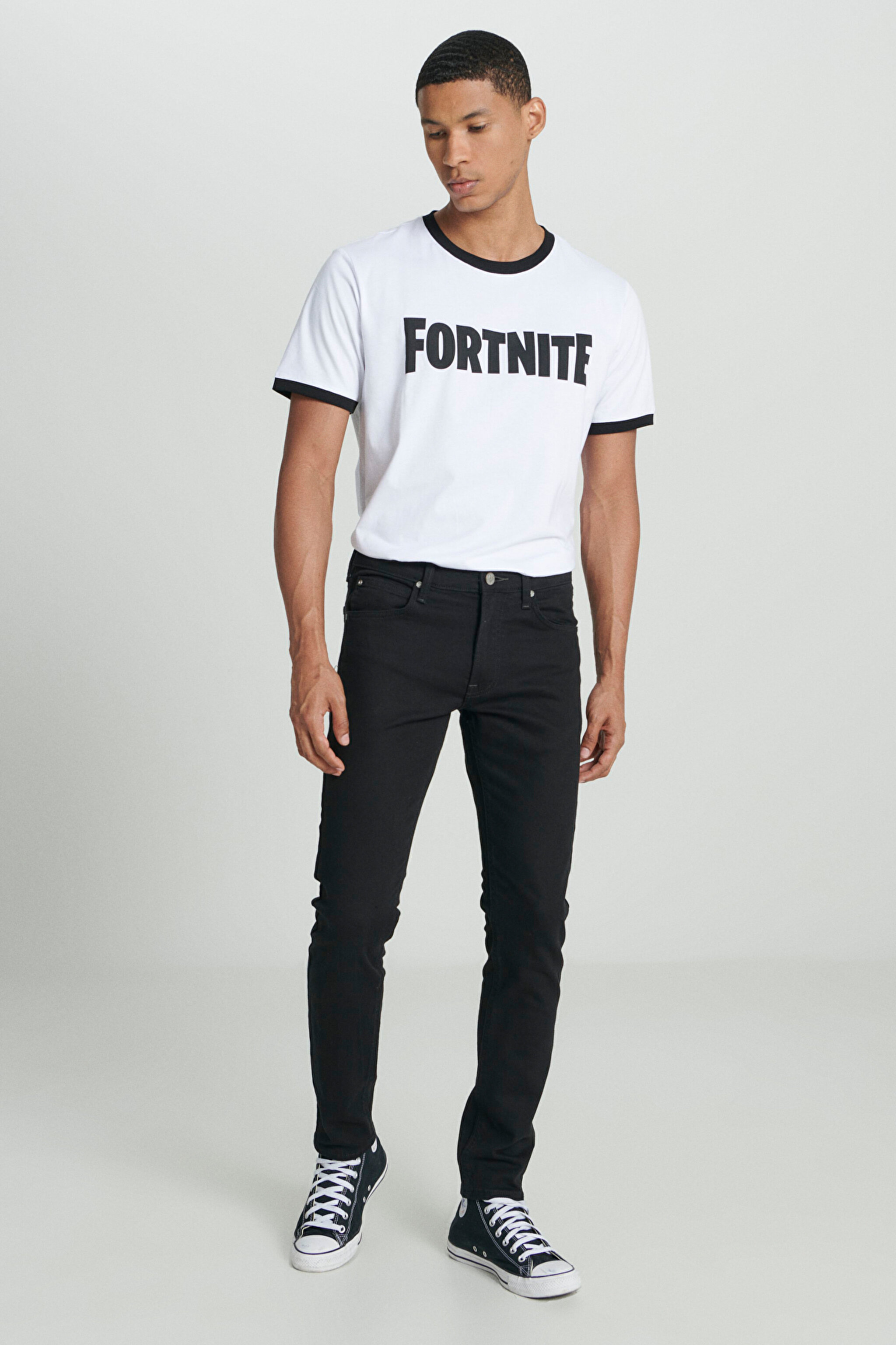 Luke Slim Fit Düşük Bel Denim Esnek Jean Kot Pantolon