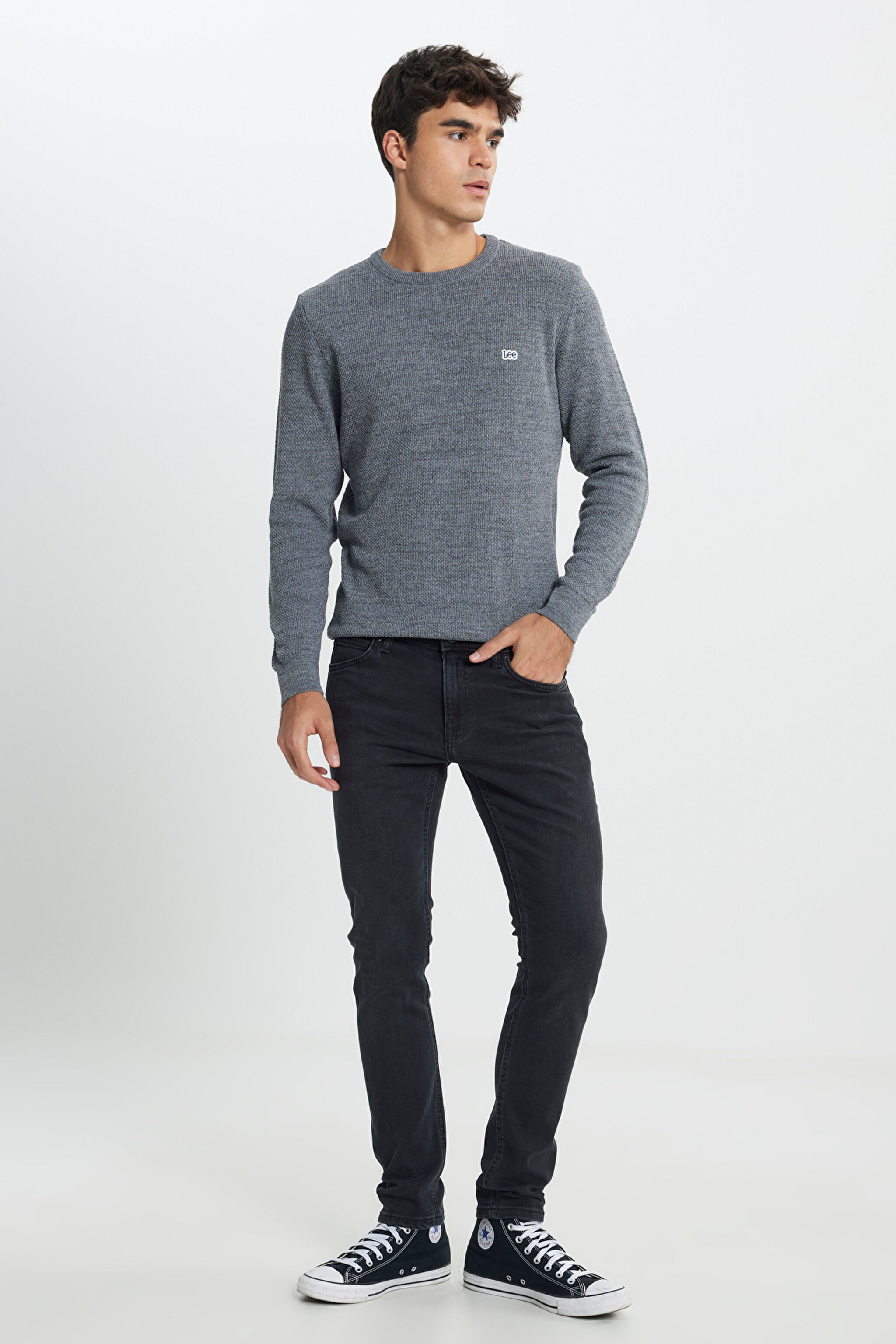 Luke Slim Fit Düşük Bel Denim Esnek Jean Kot Pantolon