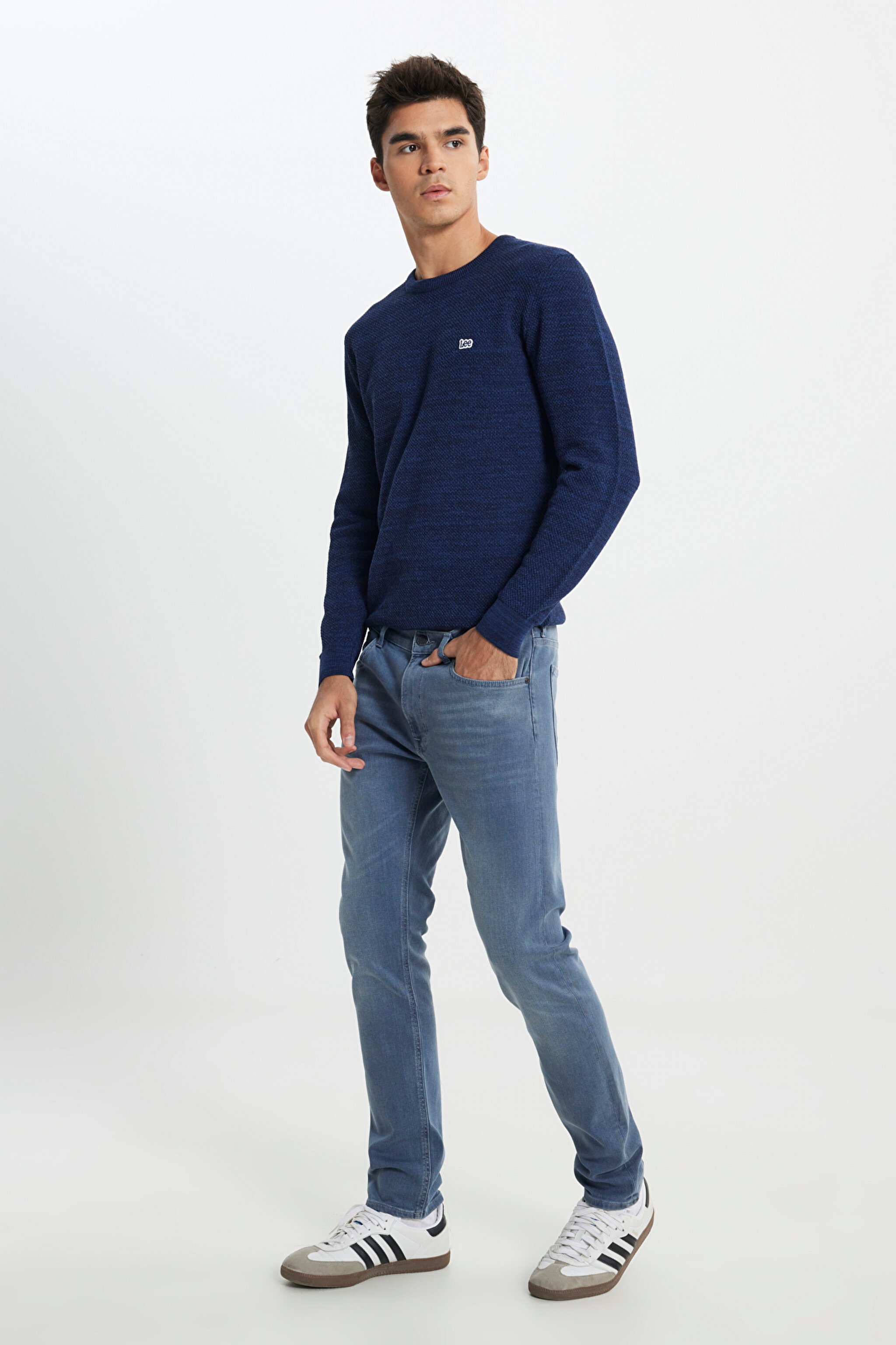 Luke Slim Fit Düşük Bel Denim Esnek Jean Kot Pantolon