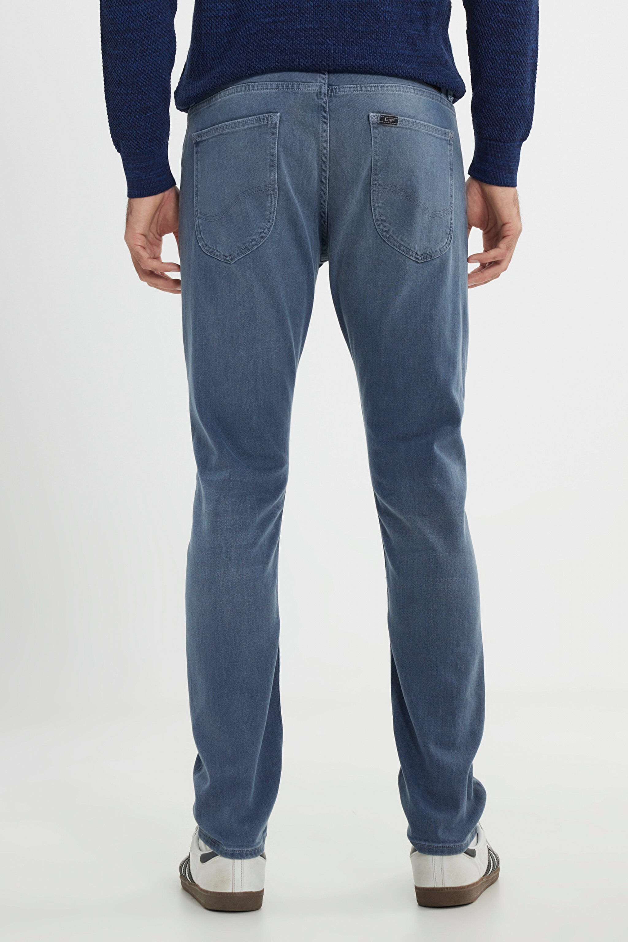 Luke Slim Fit Düşük Bel Denim Esnek Jean Kot Pantolon - Crown Blue-L719NKGE (görsel 5)