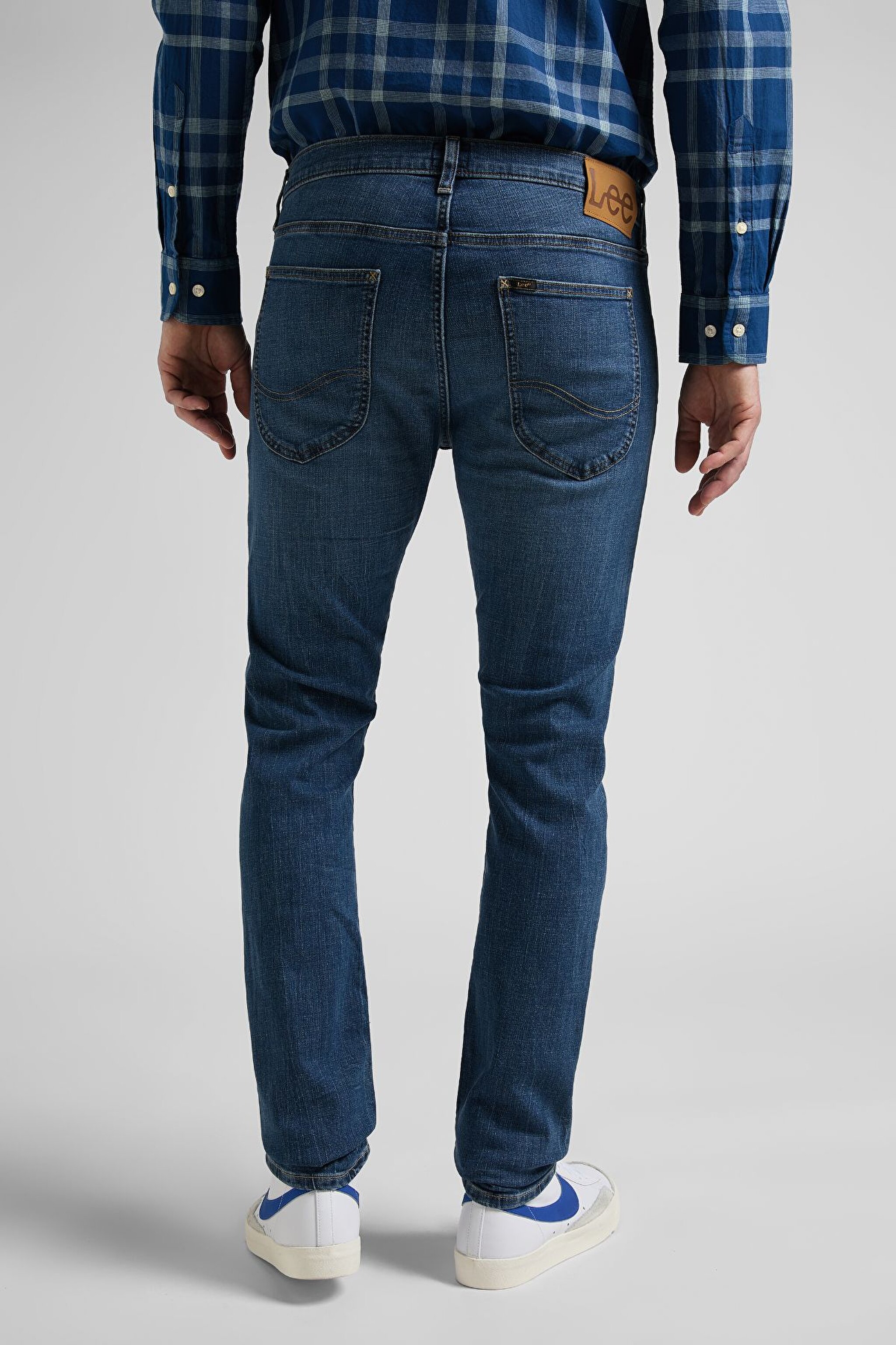 Luke Slim Tapered Fit Normal Bel Esnek Jean Kot Pantolon - Mid Visual Cody-L719NLQN (görsel 4)