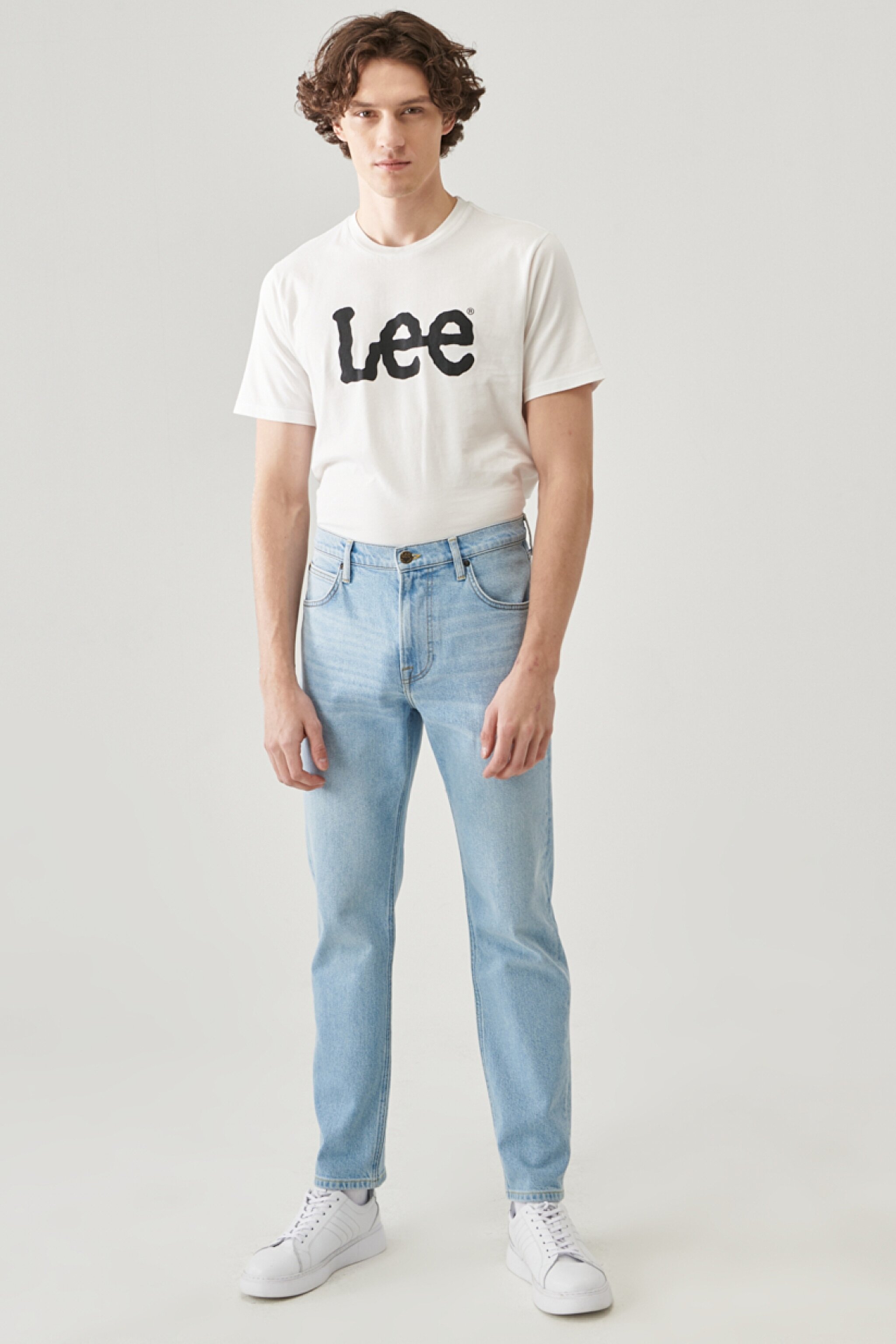 Luke Slim Tapered Fit Normal Bel Esnek Jean Kot Pantolon - Lt Worn Nelson-L719NOOG (görsel 2)
