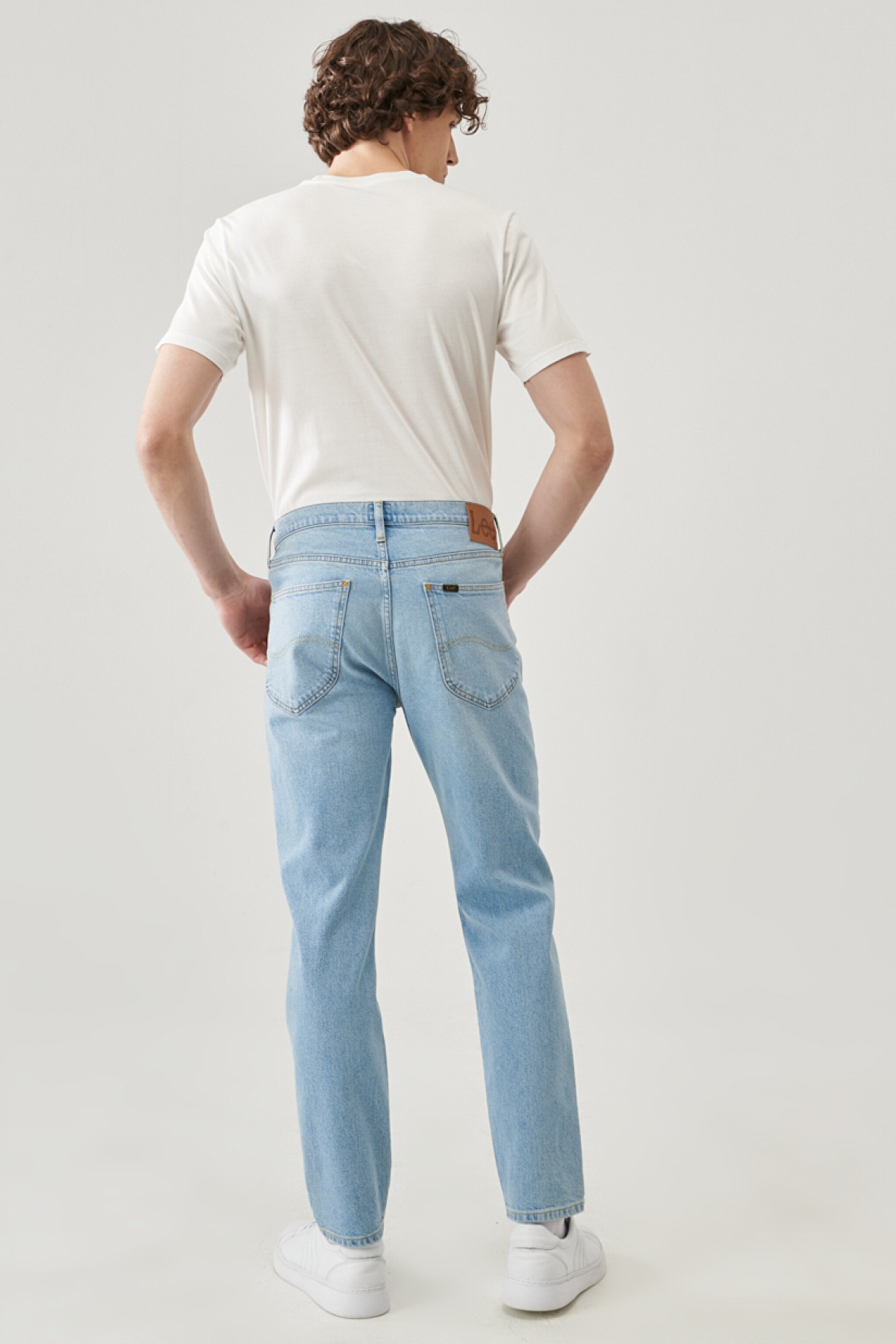 Luke Slim Tapered Fit Normal Bel Esnek Jean Kot Pantolon - Lt Worn Nelson-L719NOOG (görsel 7)