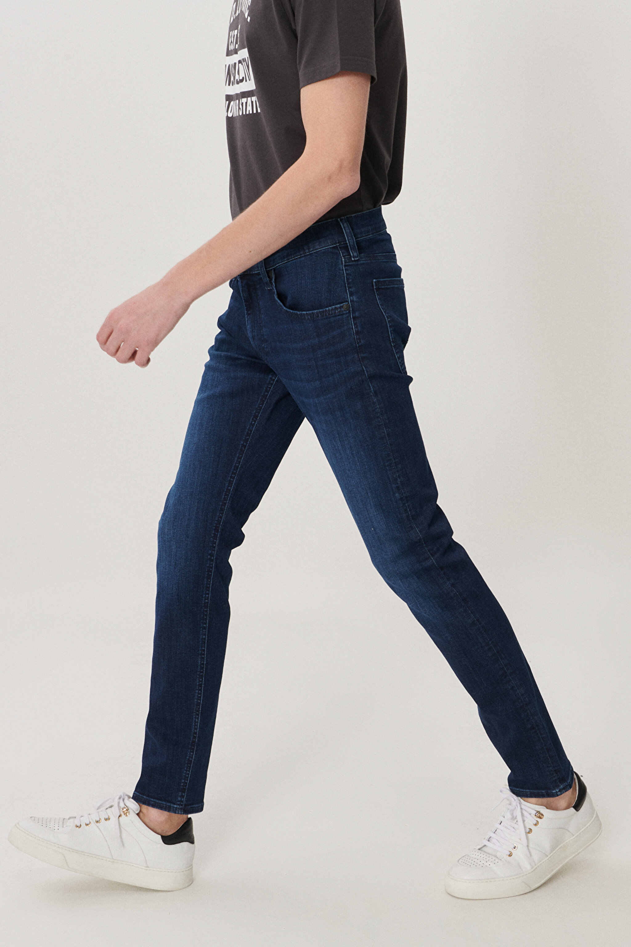 Luke Slim Fit Düşük Bel Denim Esnek Jean Kot Pantolon