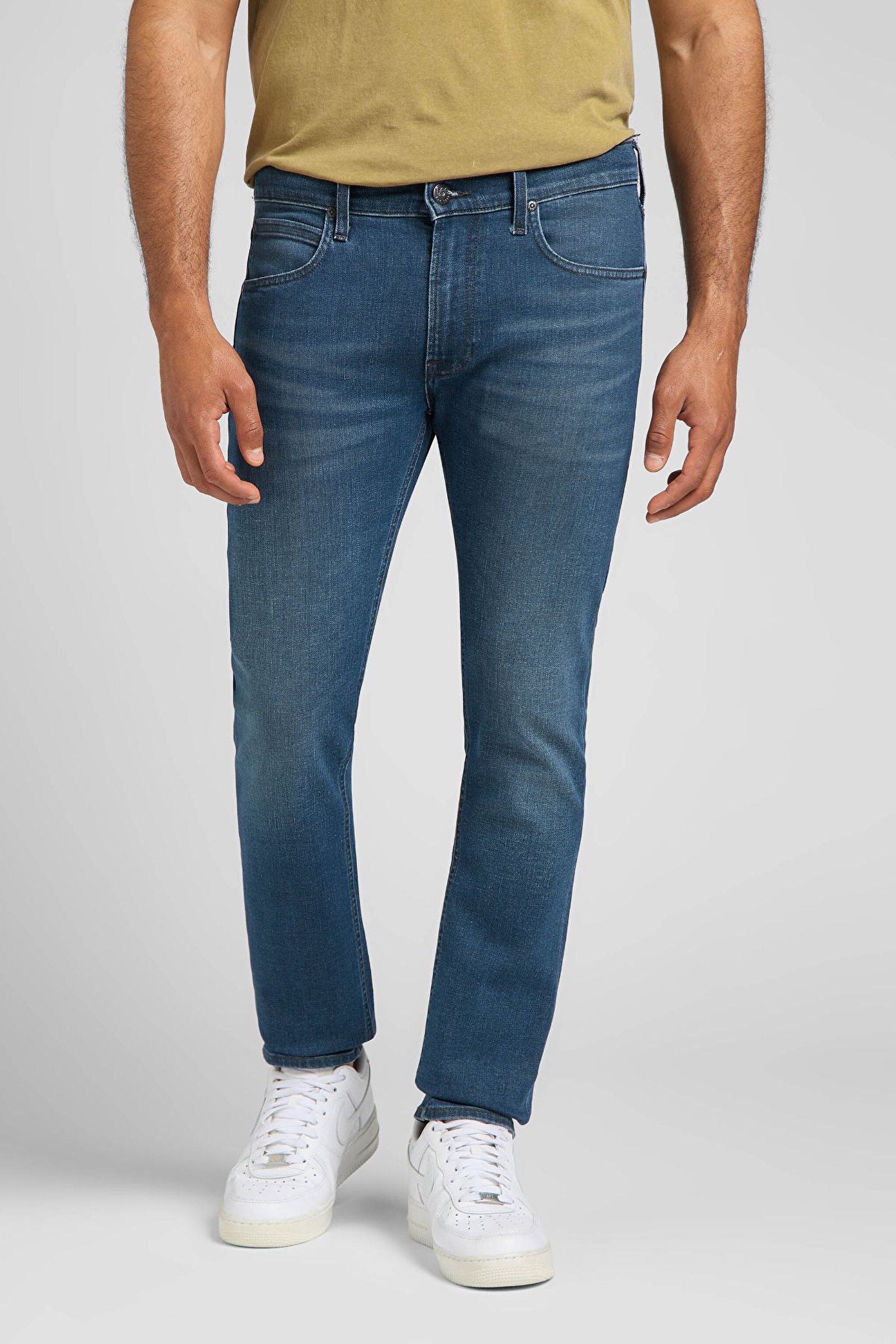 Luke Slim Tapered Fit Normal Bel Esnek Jean Kot Pantolon