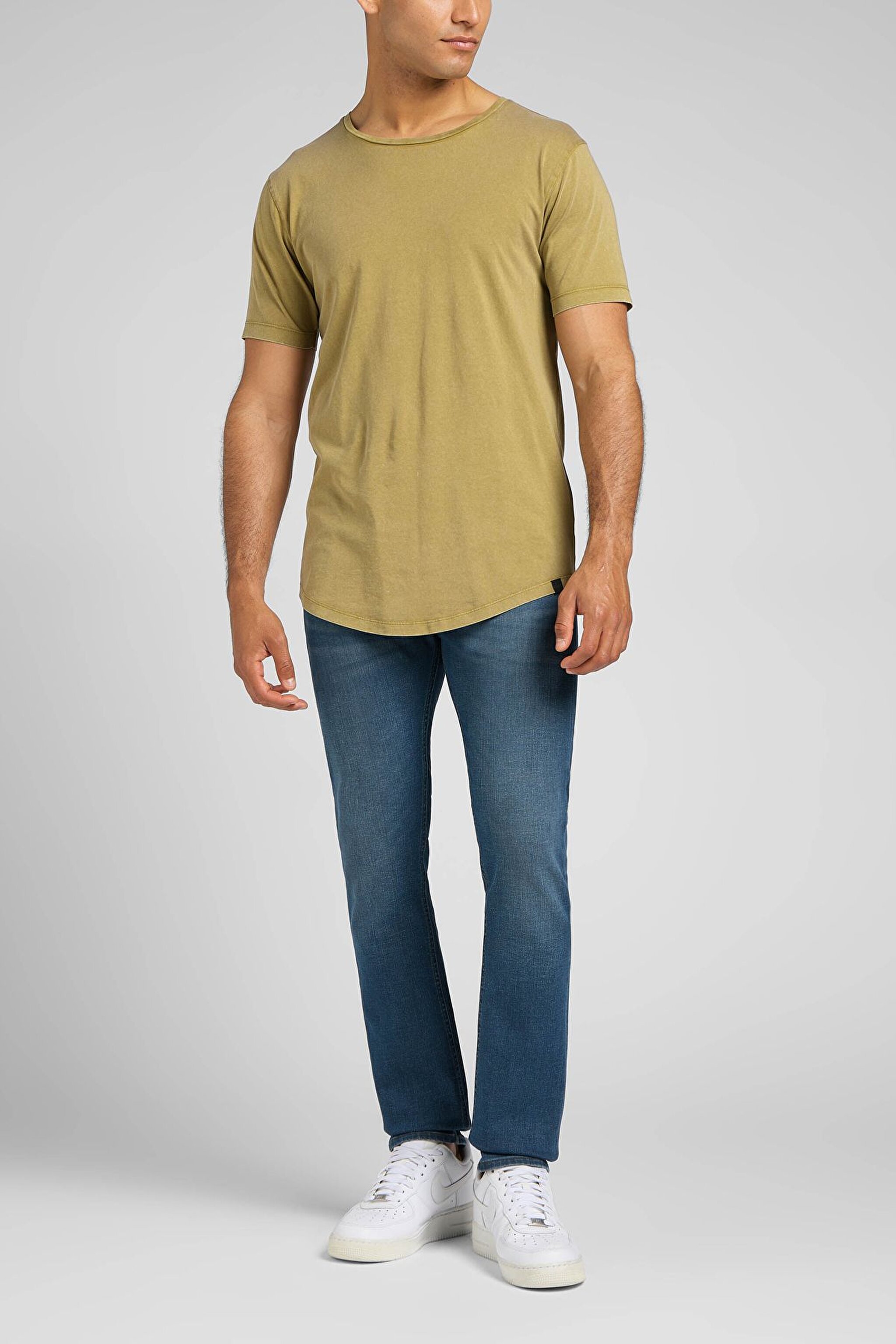 Luke Slim Tapered Fit Normal Bel Esnek Jean Kot Pantolon - Steel Blue-L719PTFN (görsel 2)