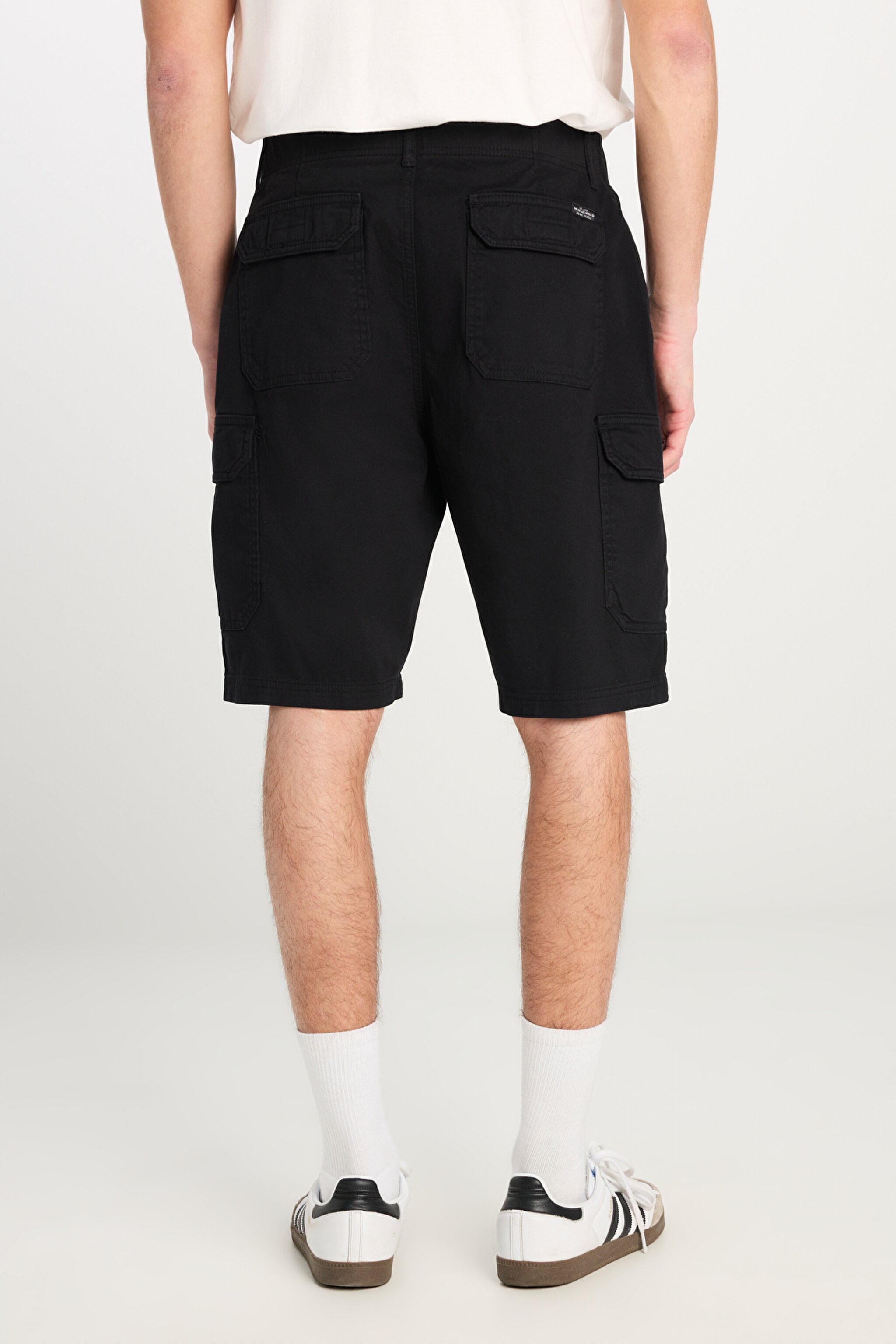 Regular Fit Normal Kesim Normal Bel Siyah Şort - Black-L71JA4897001 (görsel 4)