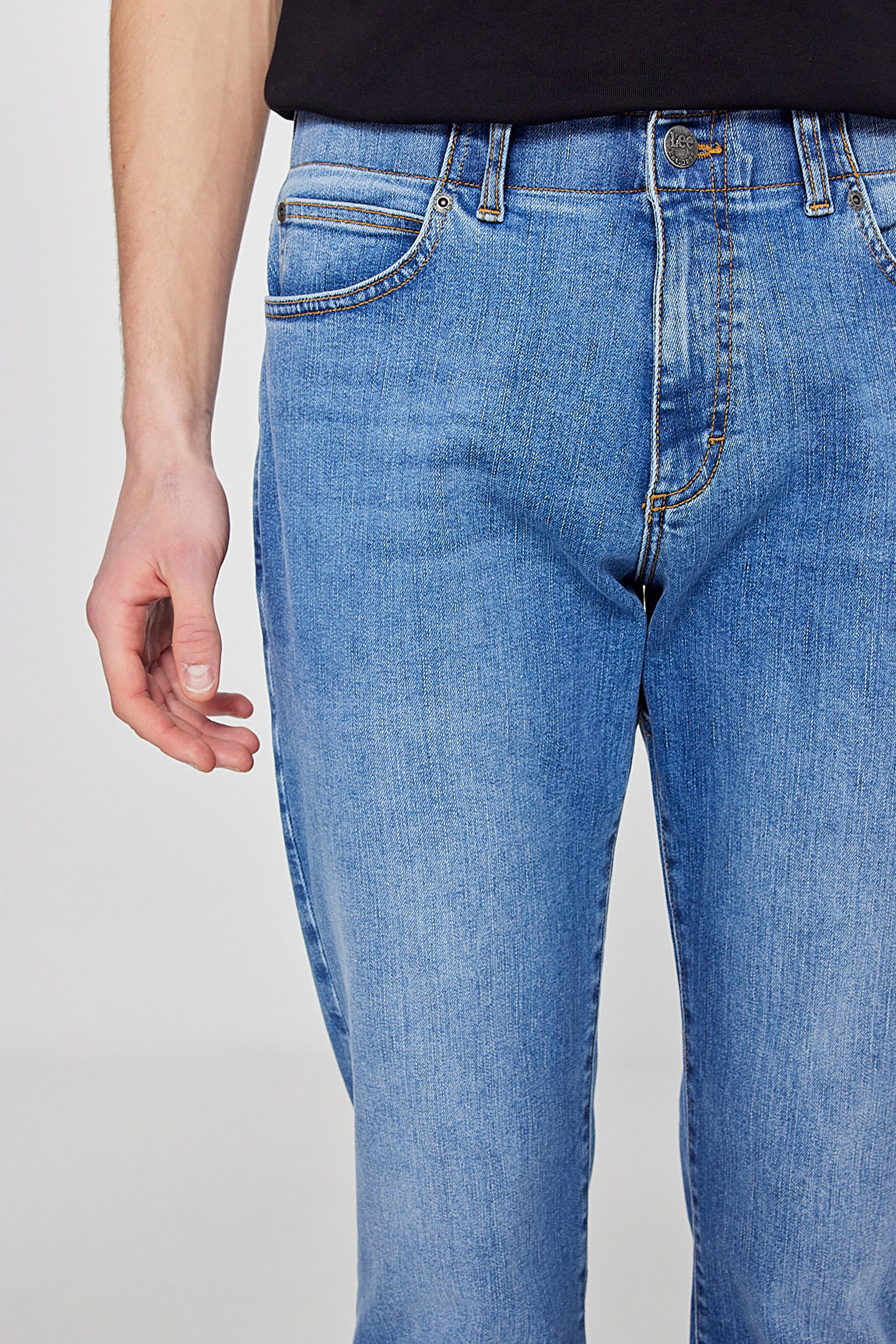 Extreme Motion Slim Fit Dar Kesim Esnek Jean Denim Kot Pantolon - Blue Haven-L71W5853153 (görsel 5)