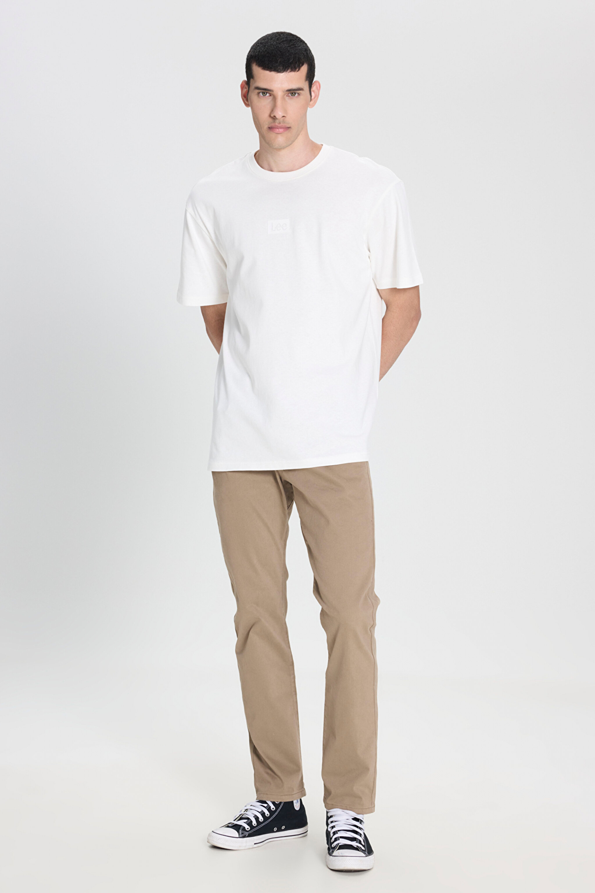 Extreme Motion Slim Fit Dar Kesim Normal Bel Kahve Esnek Pantolon