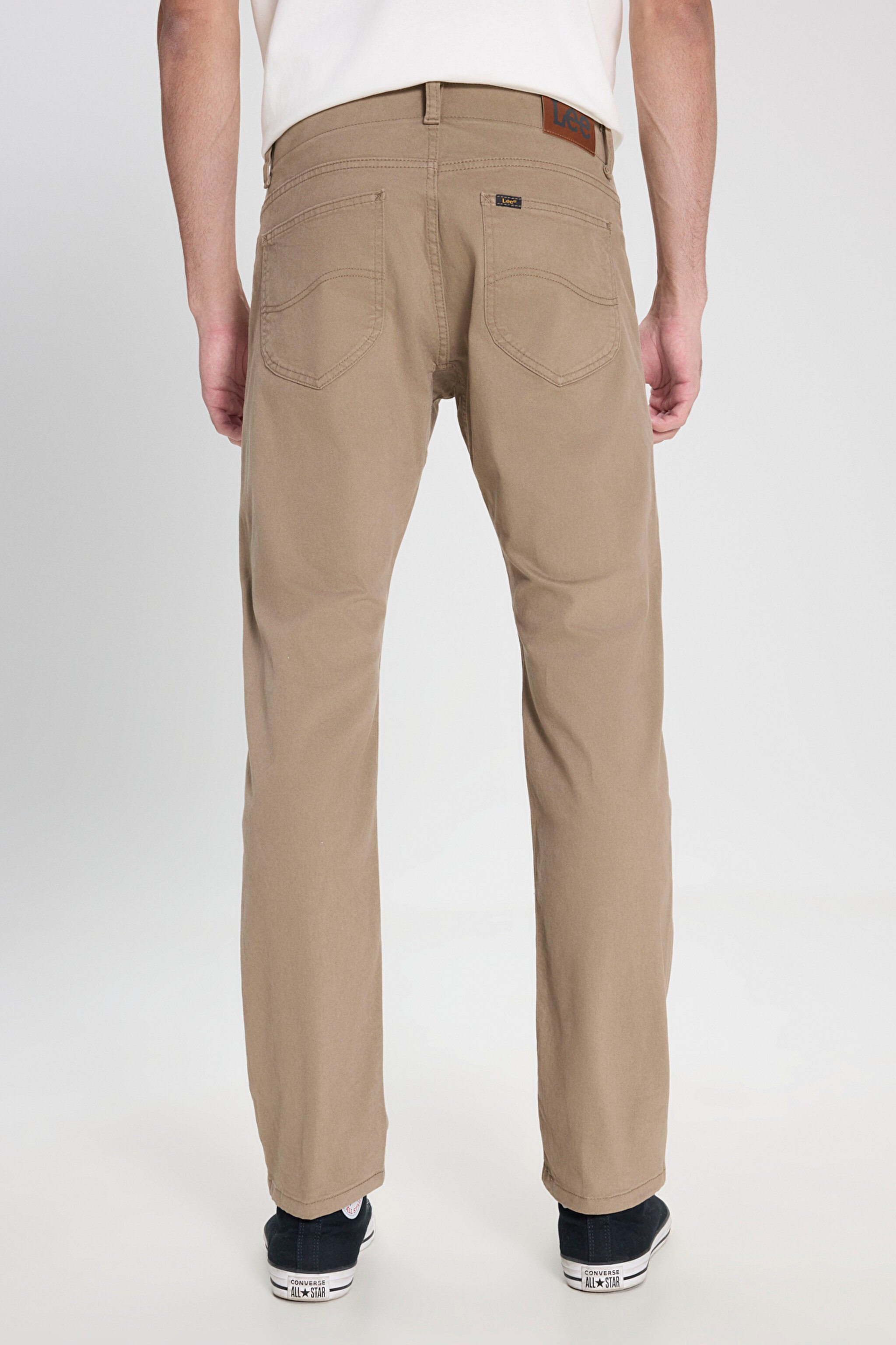 Extreme Motion Slim Fit Dar Kesim Normal Bel Kahve Esnek Pantolon - Brown-L71WTFSZ (görsel 4)