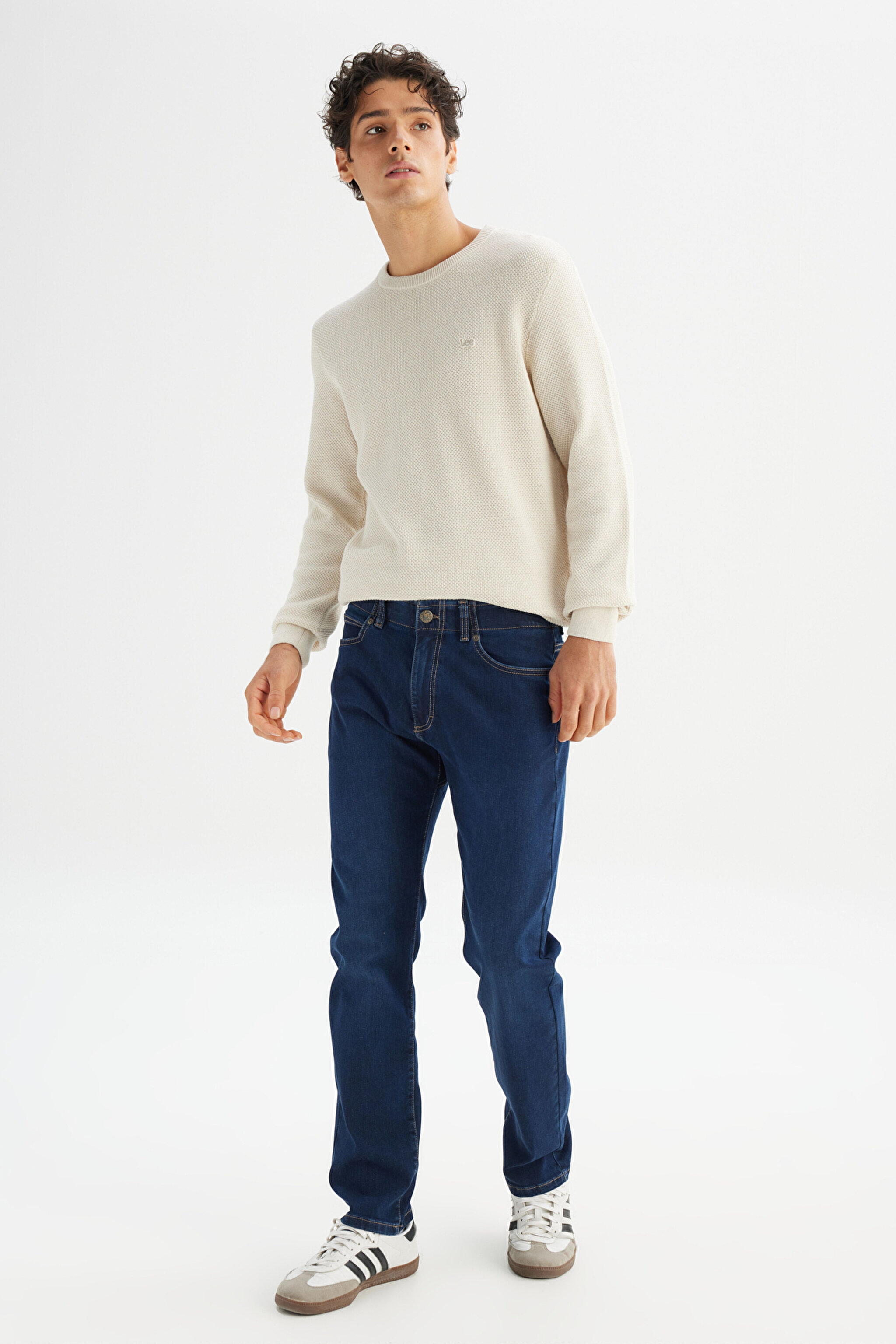 Extreme Motion Slim Fit Dar Kesim Pamuklu Esnek Mavi Denim Jean Pantolon