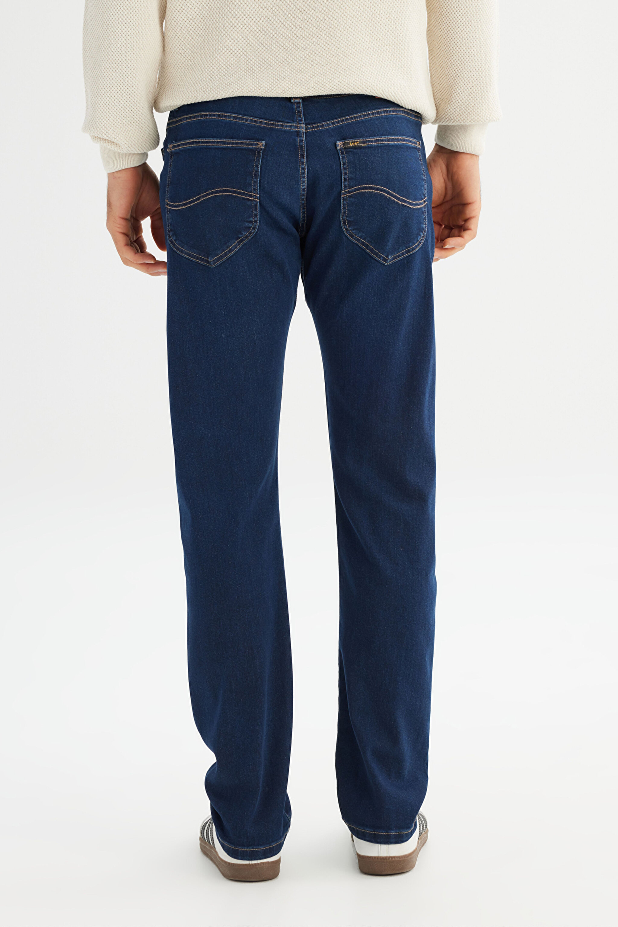 Extreme Motion Slim Fit Dar Kesim Pamuklu Esnek Mavi Denim Jean Pantolon - MotionBlue-L72A00014CR (görsel 5)
