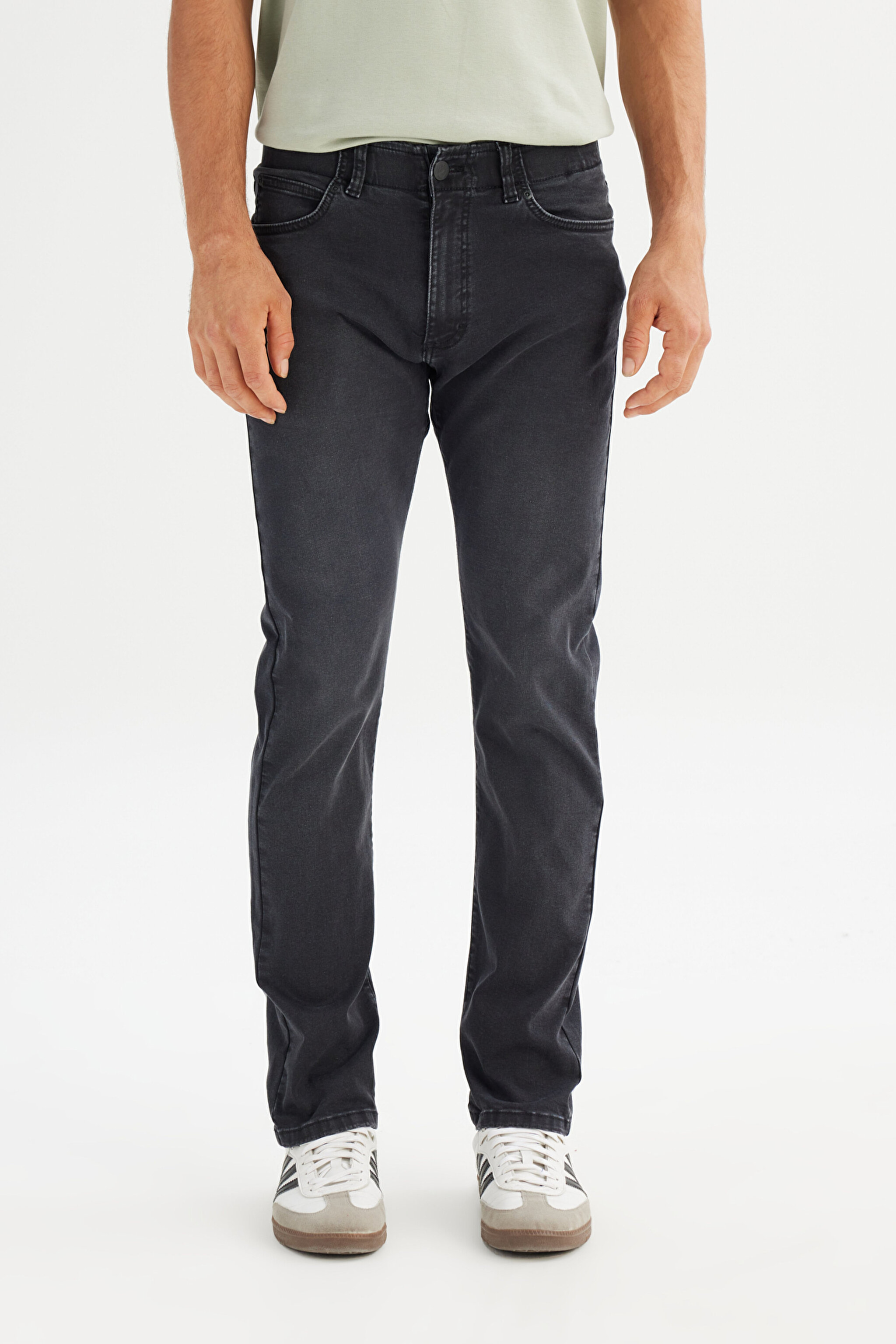Extreme Motion Slim Fit Dar Kesim Pamuklu Esnek Lacivery Denim Jean Pantolon - Rinse-L72A0001536 (görsel 2)
