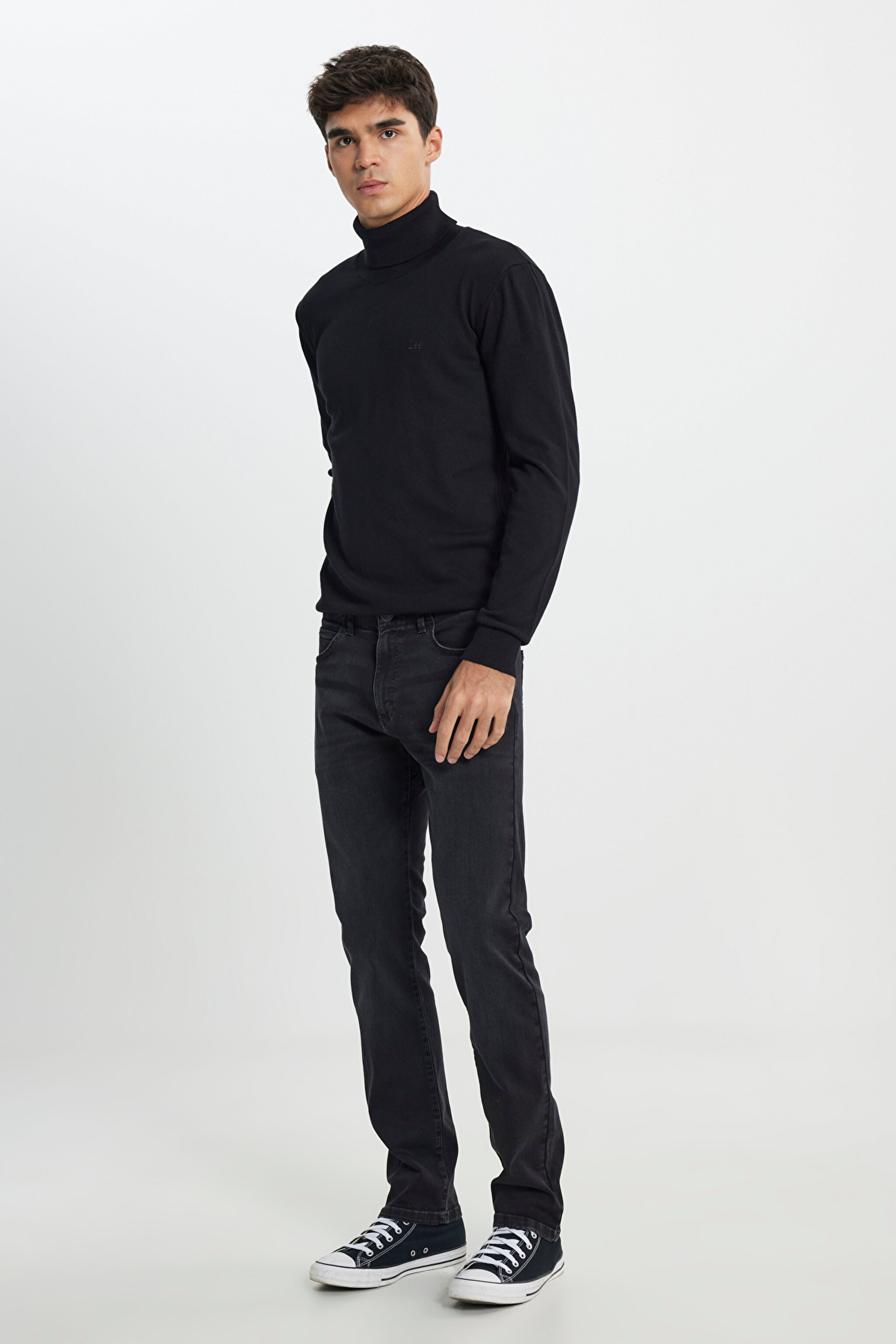Extreme Motion Slim Tapered Dar Kesim Normal Bel Lacivert Esnek Jean Kot Pantolon - Rinse-L72A00536 (görsel 2)