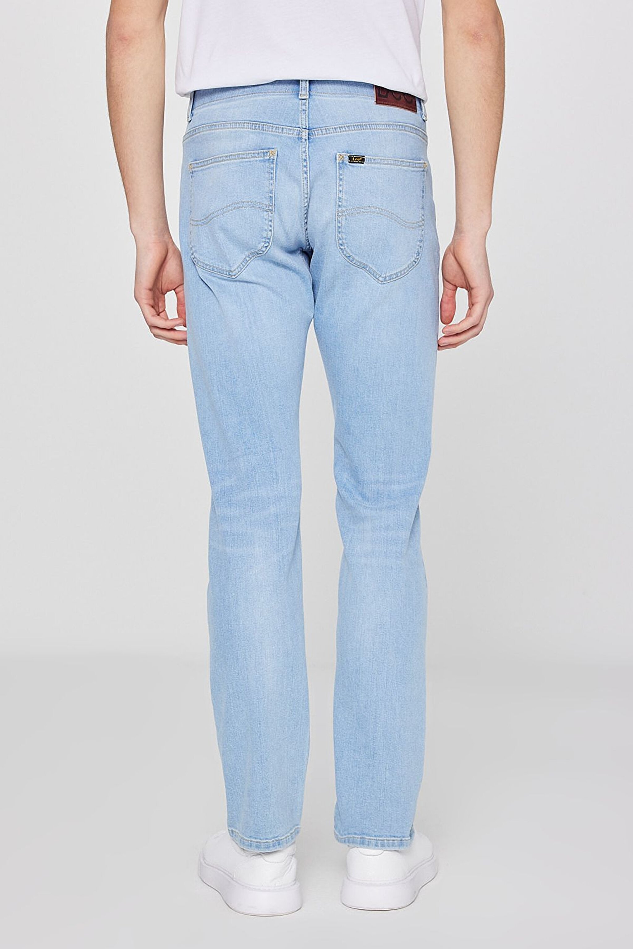 Slim Fit Dar Kesim Normal Bel Dar Paça Extreme Motion Açık Mavi