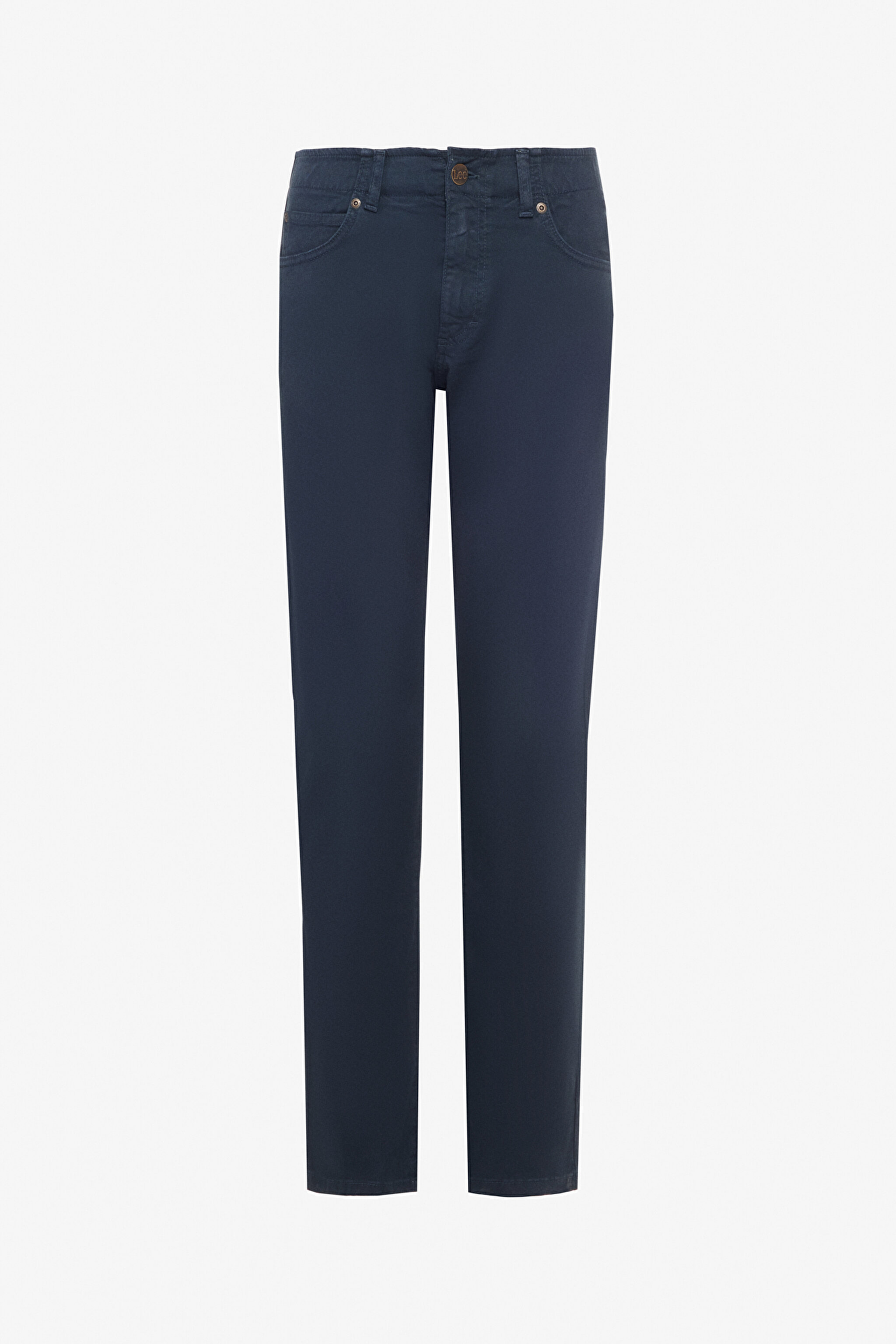 Slim Fit Dar Kesim Normal Bel Dar Paça Lacivert Extreme Motion Pantolon