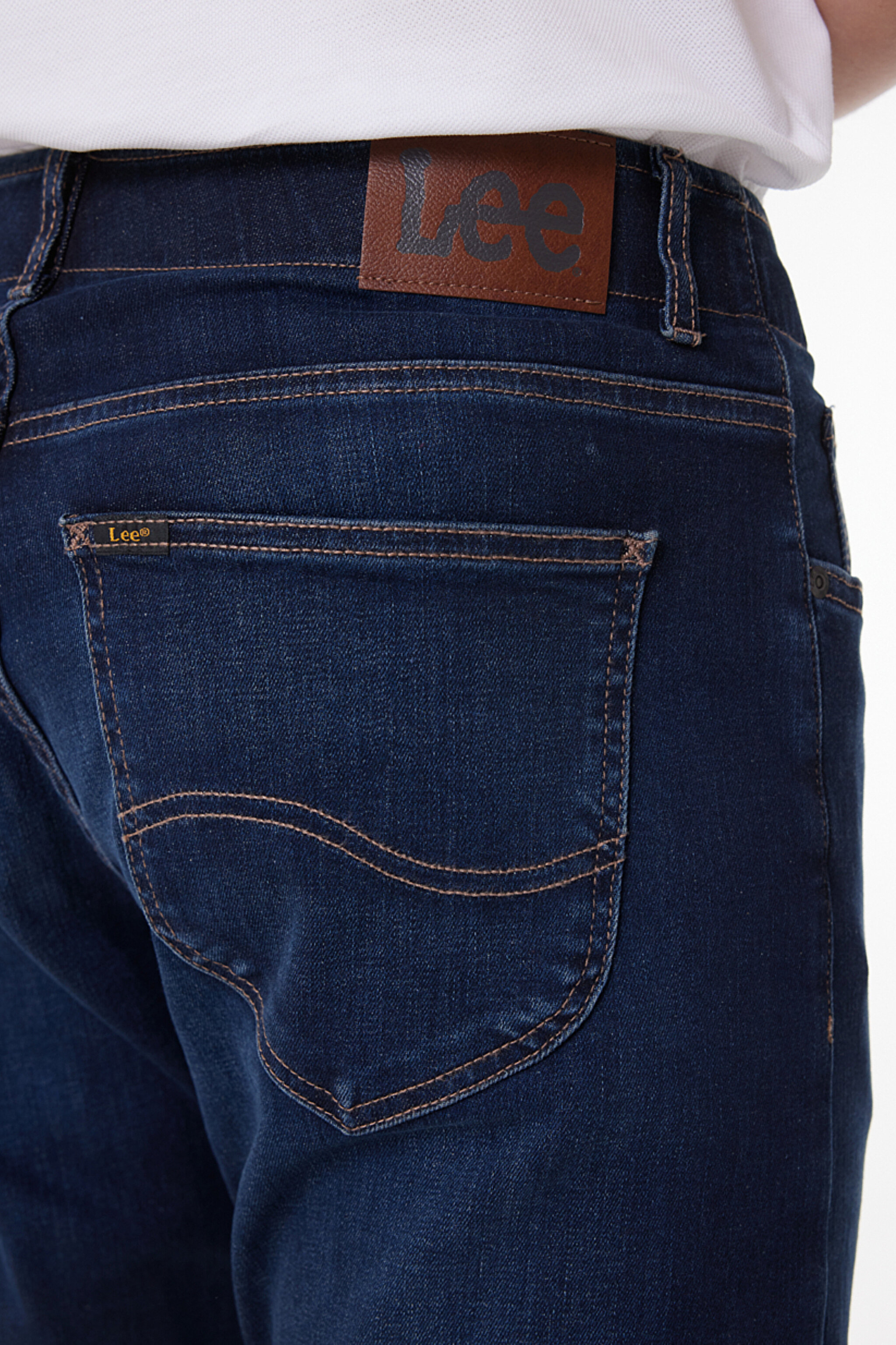 Extreme Motion Slim Fit Dar Kesim Normal Bel Esnek Jean Kot Pantolon - Blue-L72ASOCR (görsel 5)