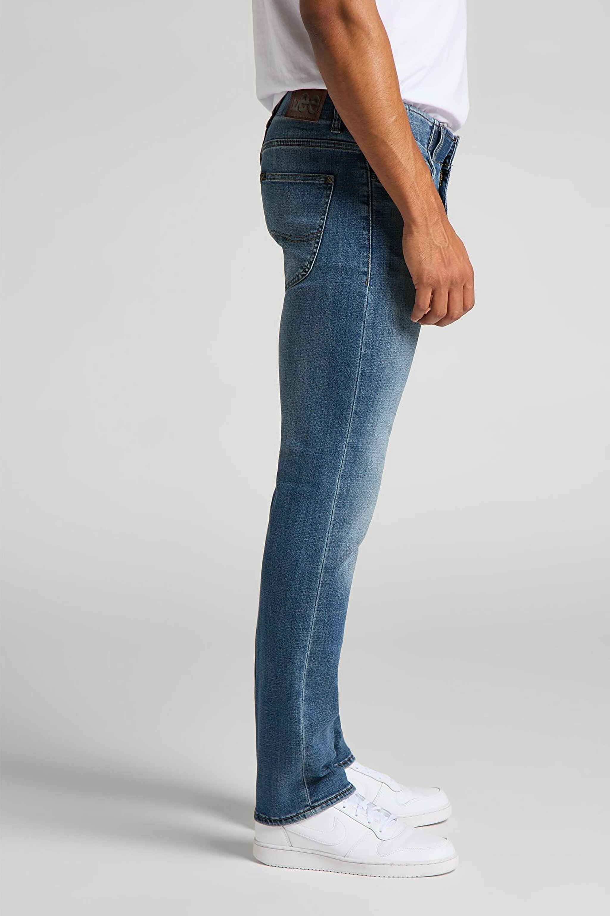 Extreme Motion Slim Fit Dar Kesim Normal Bel Mavi Esnek Jean Kot Pantolon - Blue-L72ASOPB (görsel 3)