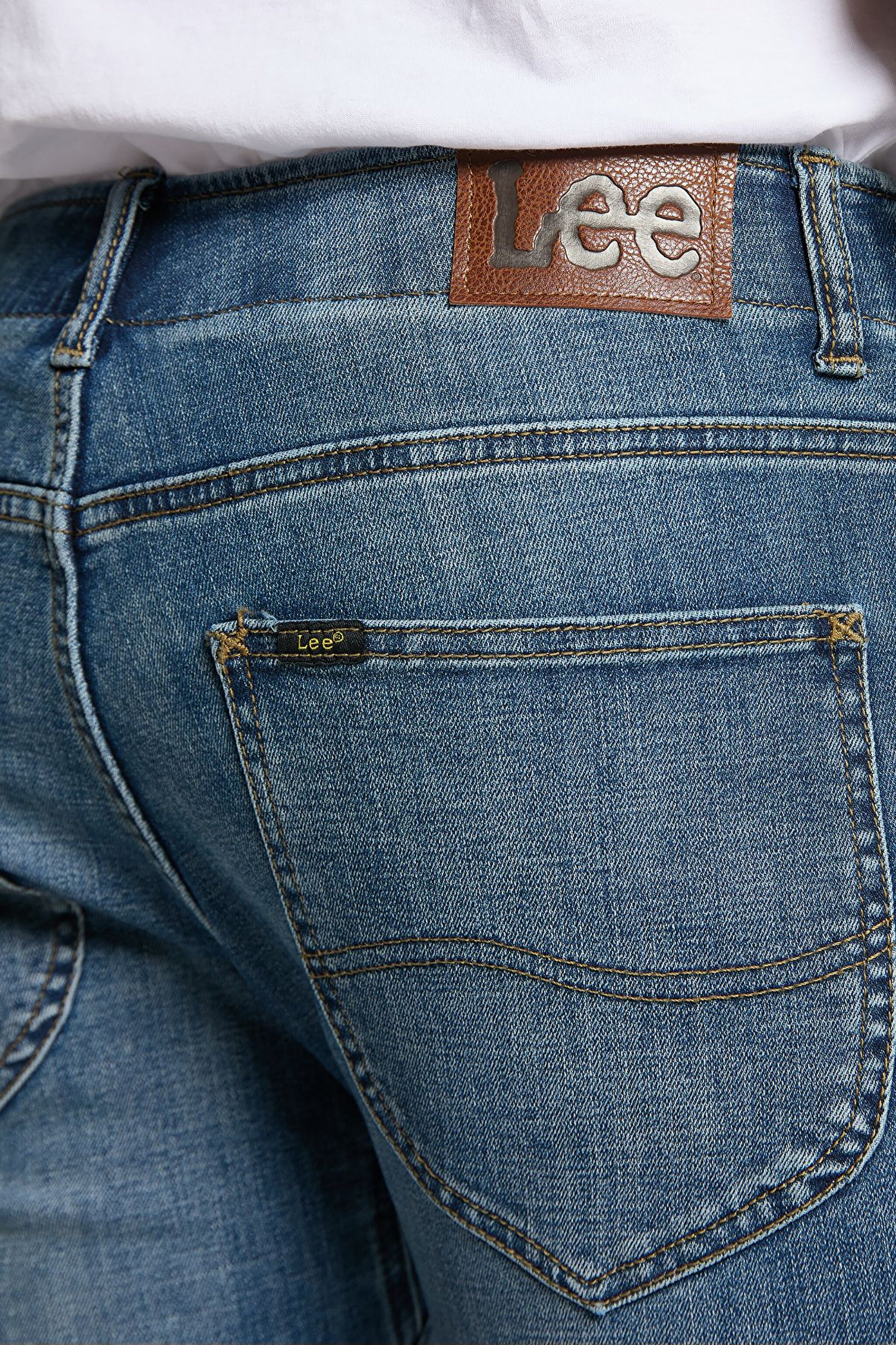 Extreme Motion Slim Fit Dar Kesim Normal Bel Mavi Esnek Jean Kot Pantolon - Blue-L72ASOPB (görsel 5)