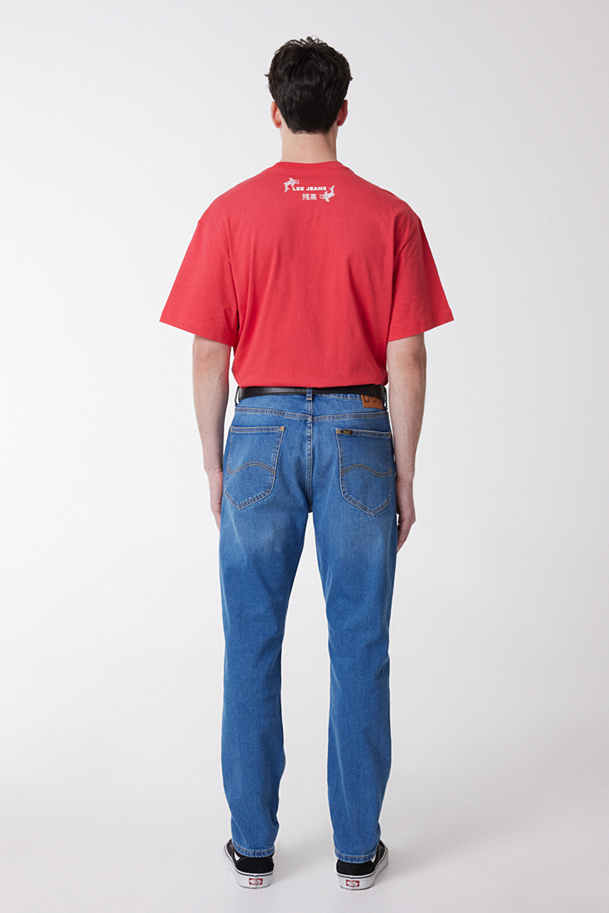 Straight Fit Düz Kesim Yüksek Bel Açık Mavi Esnek Austin Jean Denim Kot Pantolon - Imagine-L733017A34 (görsel 4)