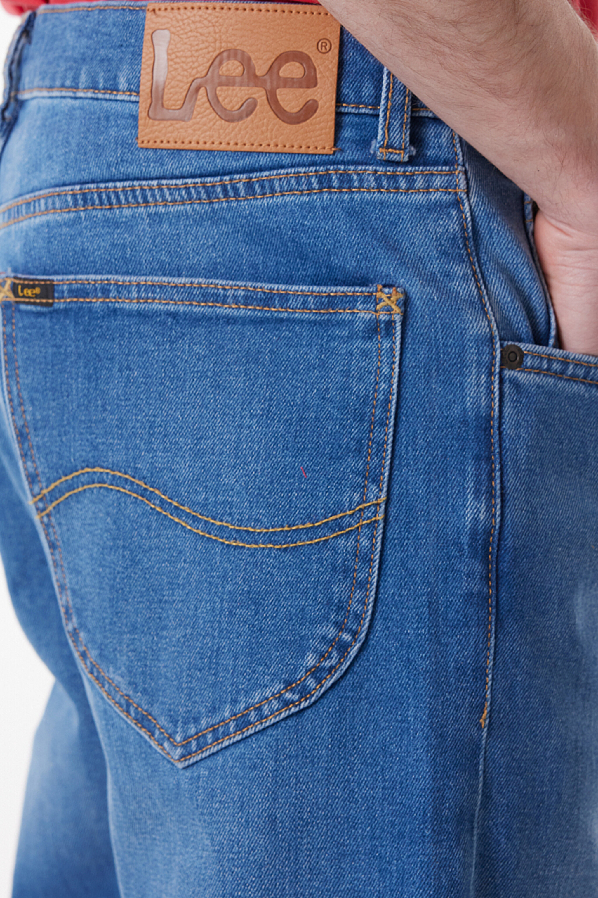Straight Fit Düz Kesim Yüksek Bel Açık Mavi Esnek Austin Jean Denim Kot Pantolon - Imagine-L733017A34 (görsel 6)