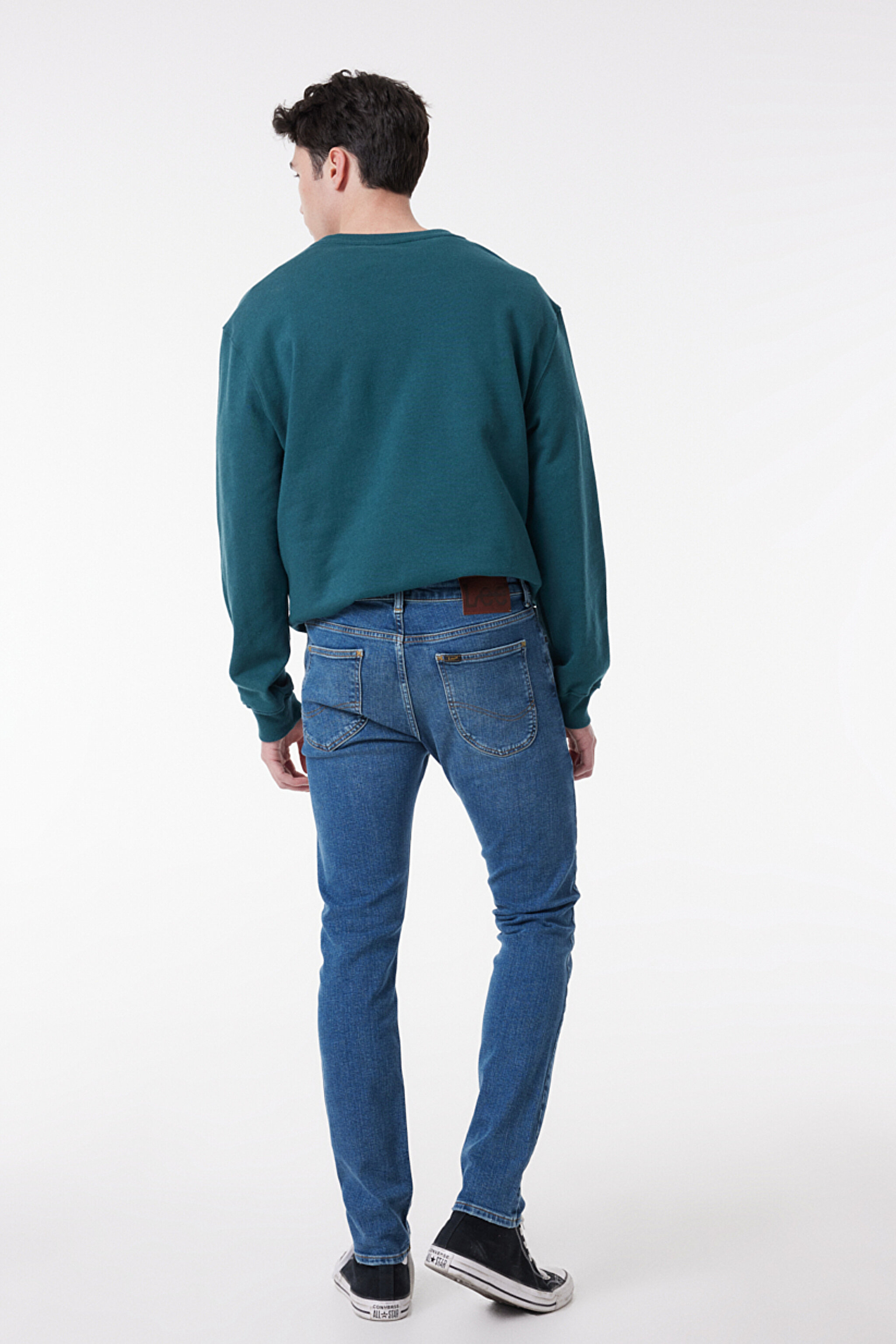 Malone Skinny Fit Dar Kesim Normal Bel Esnek Jean Kot Pantolon - Stone-L73602158 (görsel 6)