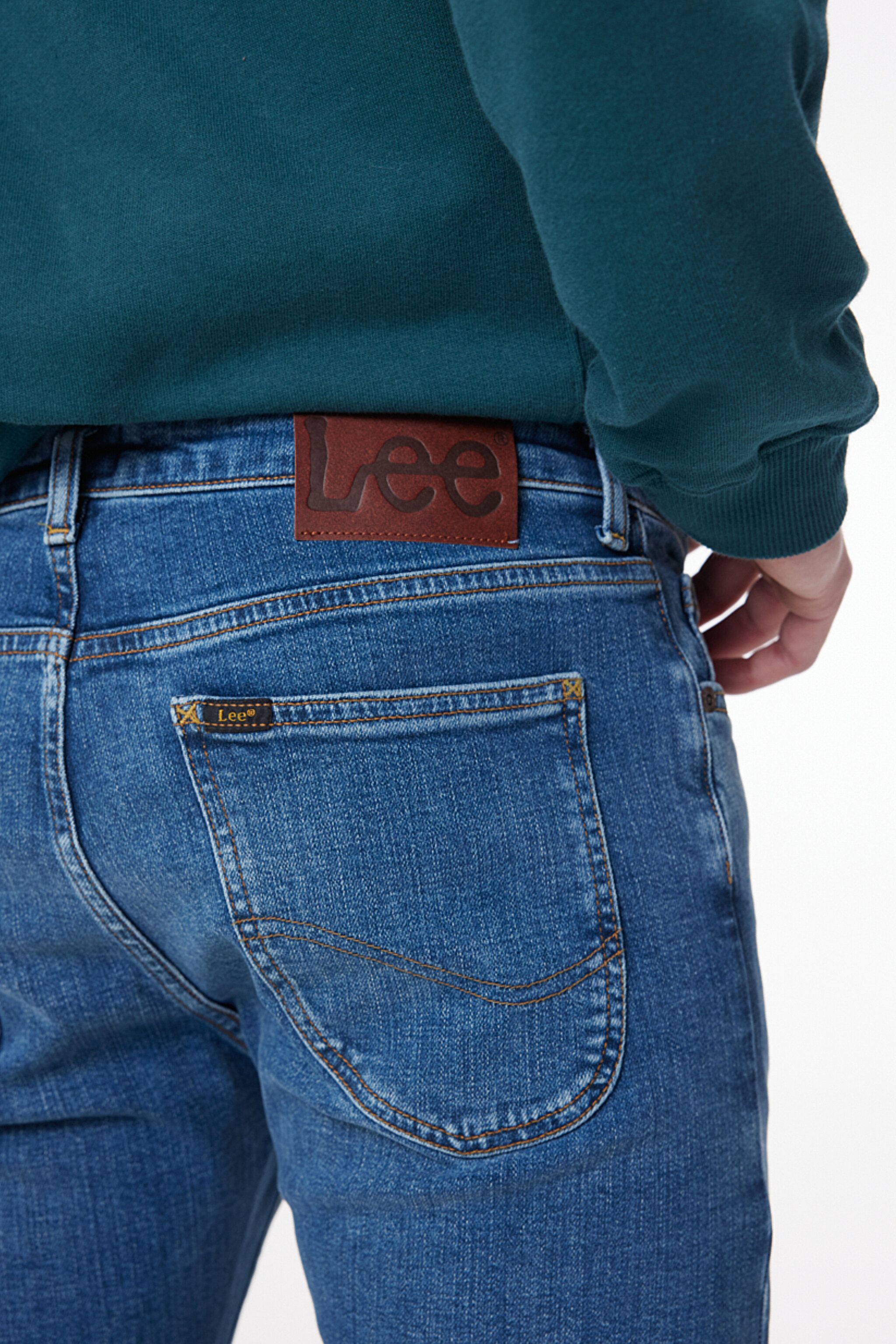 Malone Skinny Fit Dar Kesim Normal Bel Esnek Jean Kot Pantolon - Stone-L73602158 (görsel 7)