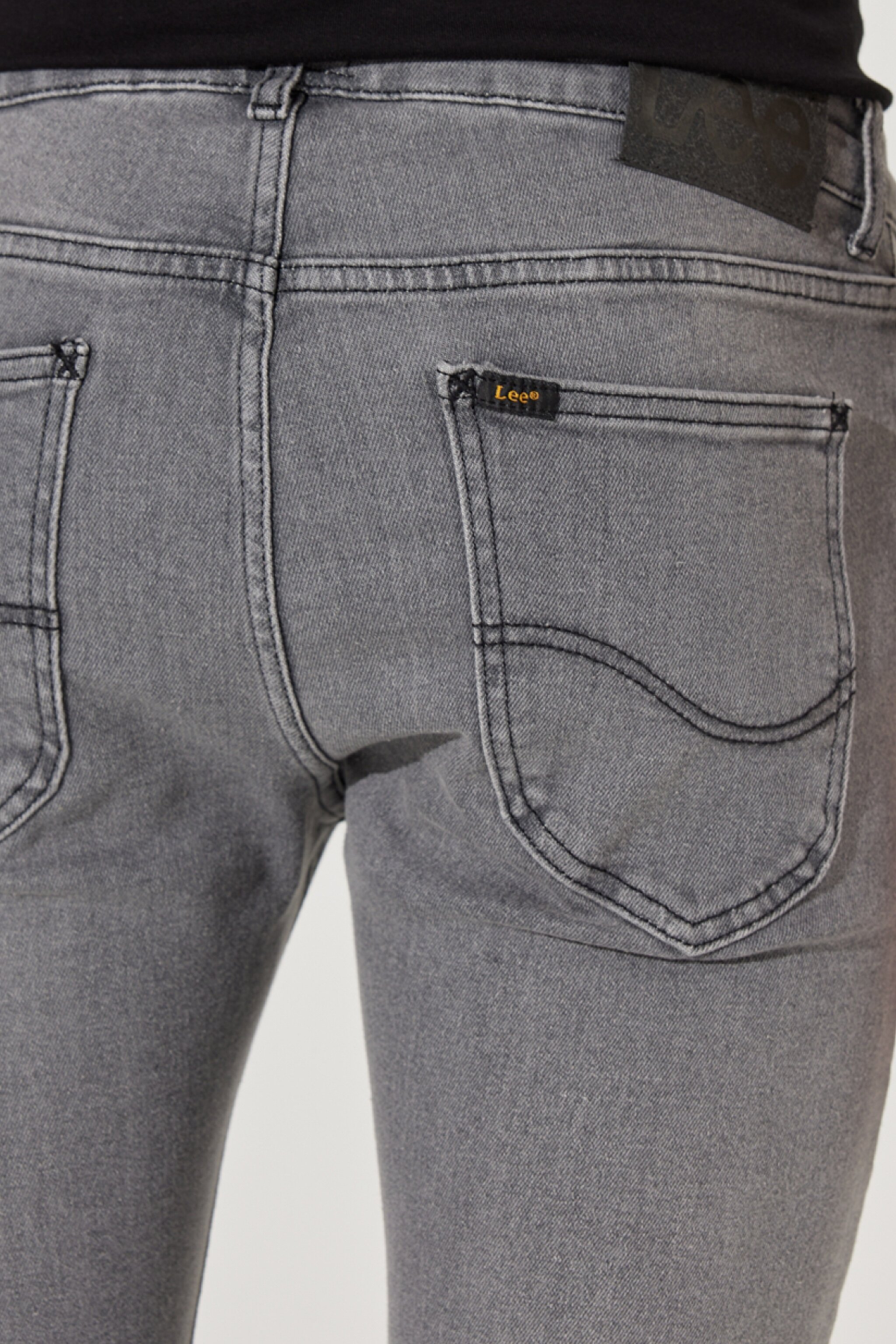 Malone Skinny Fit Dar Kesim Normal Bel Gri Esnek Jean Kot Pantolon - Grey Worn-L736072C60 (görsel 6)