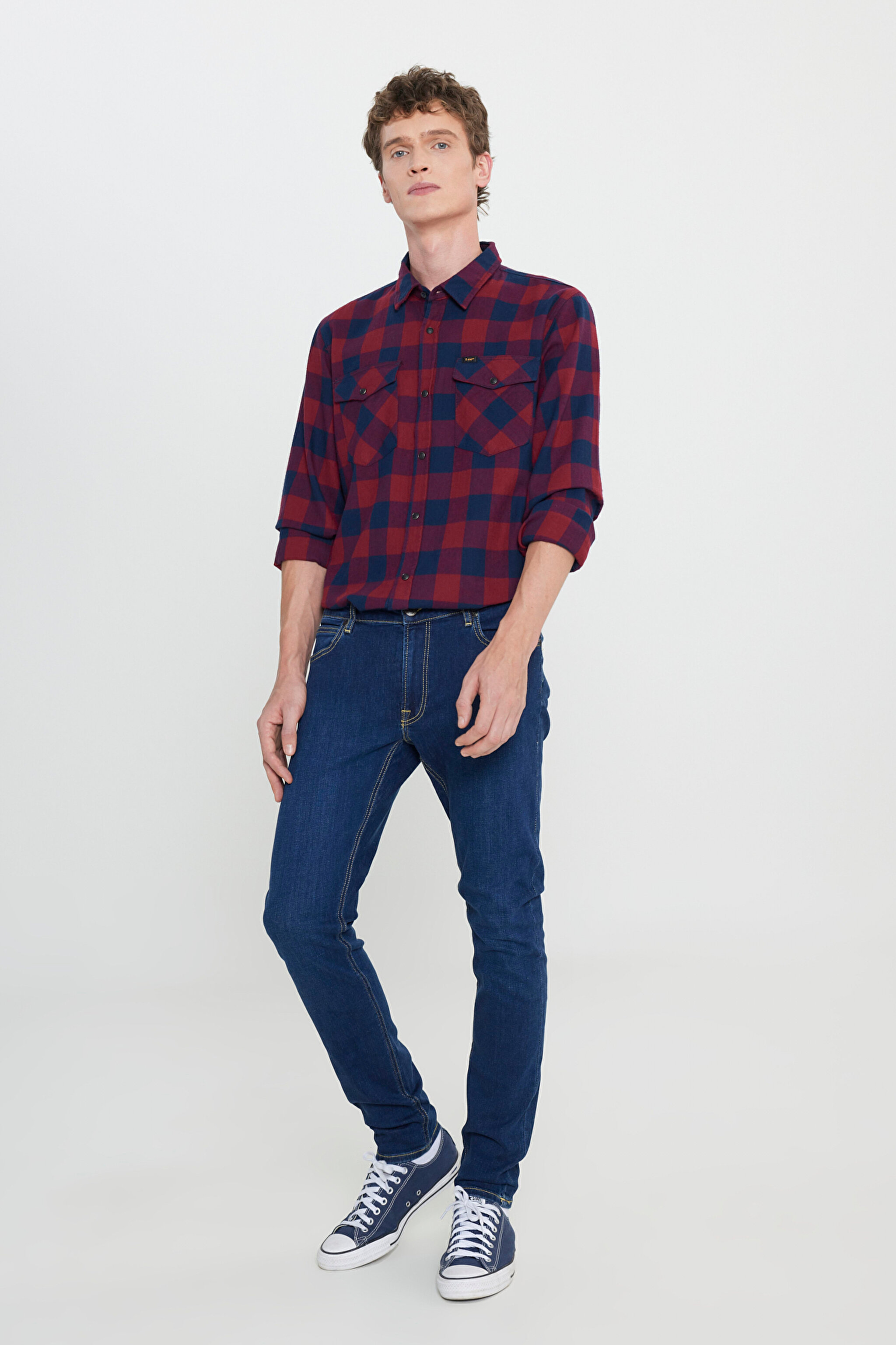 Malone Skinny Fit Dar Kesim Normal Bel Esnek Jean Kot Pantolon