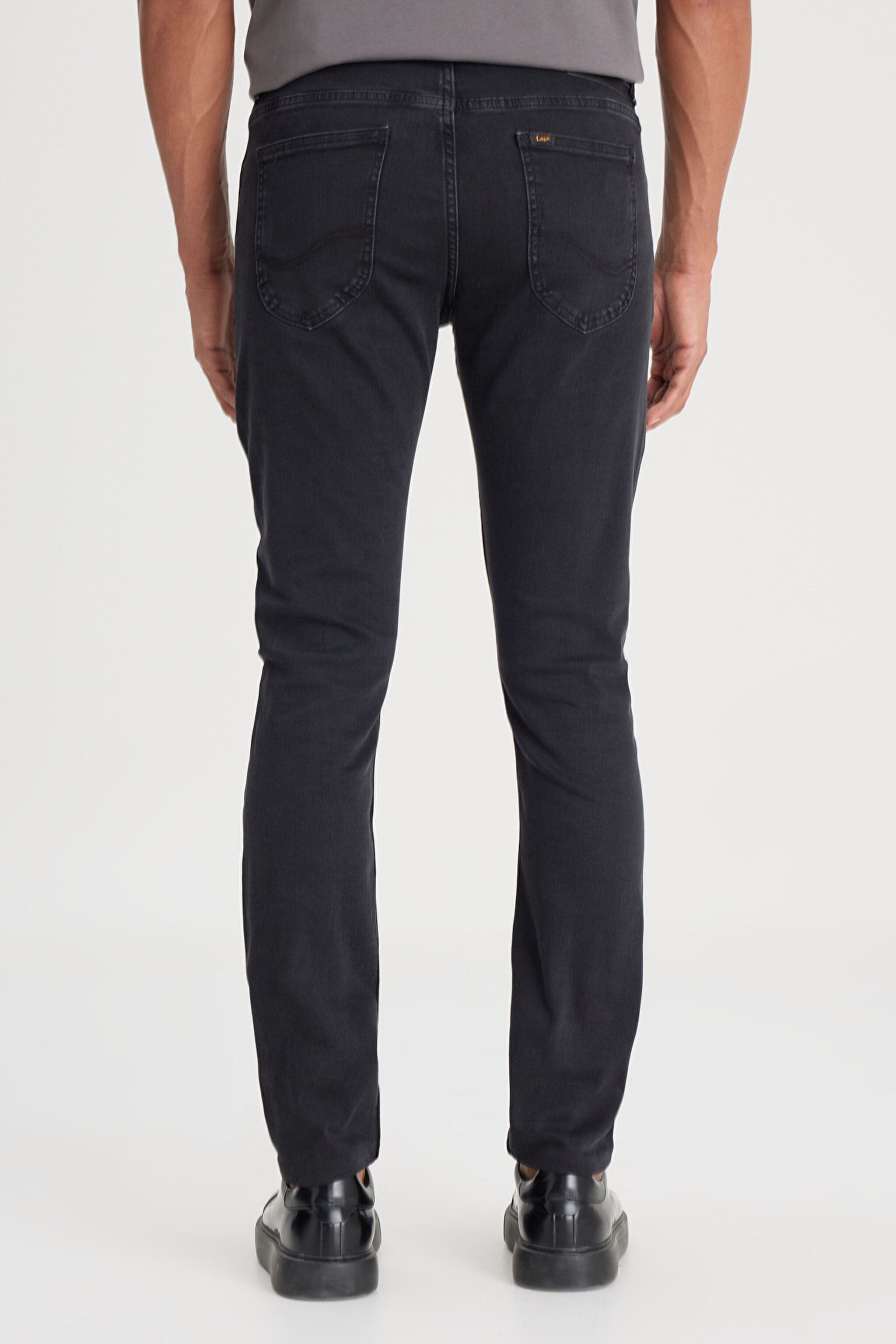 Malone Skinny Fit Pamuklu Jean Pantolon - Dark Westport-L736PJBT (görsel 6)