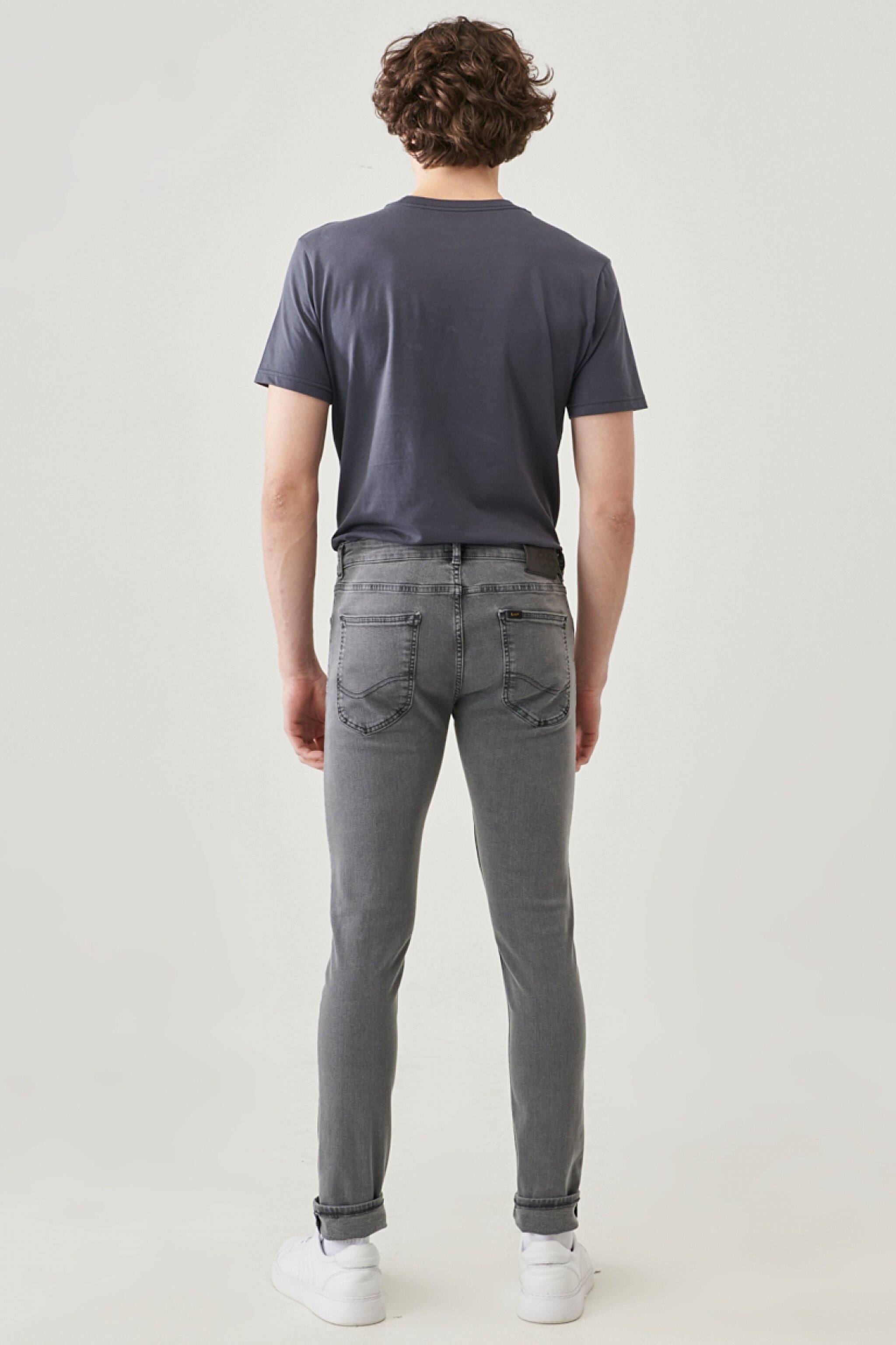 Malone Skinny Fit Dar Kalıp Düşük Bel Esnek Jean Kot Pantolon - Washed Westport-L736PJSN (görsel 6)