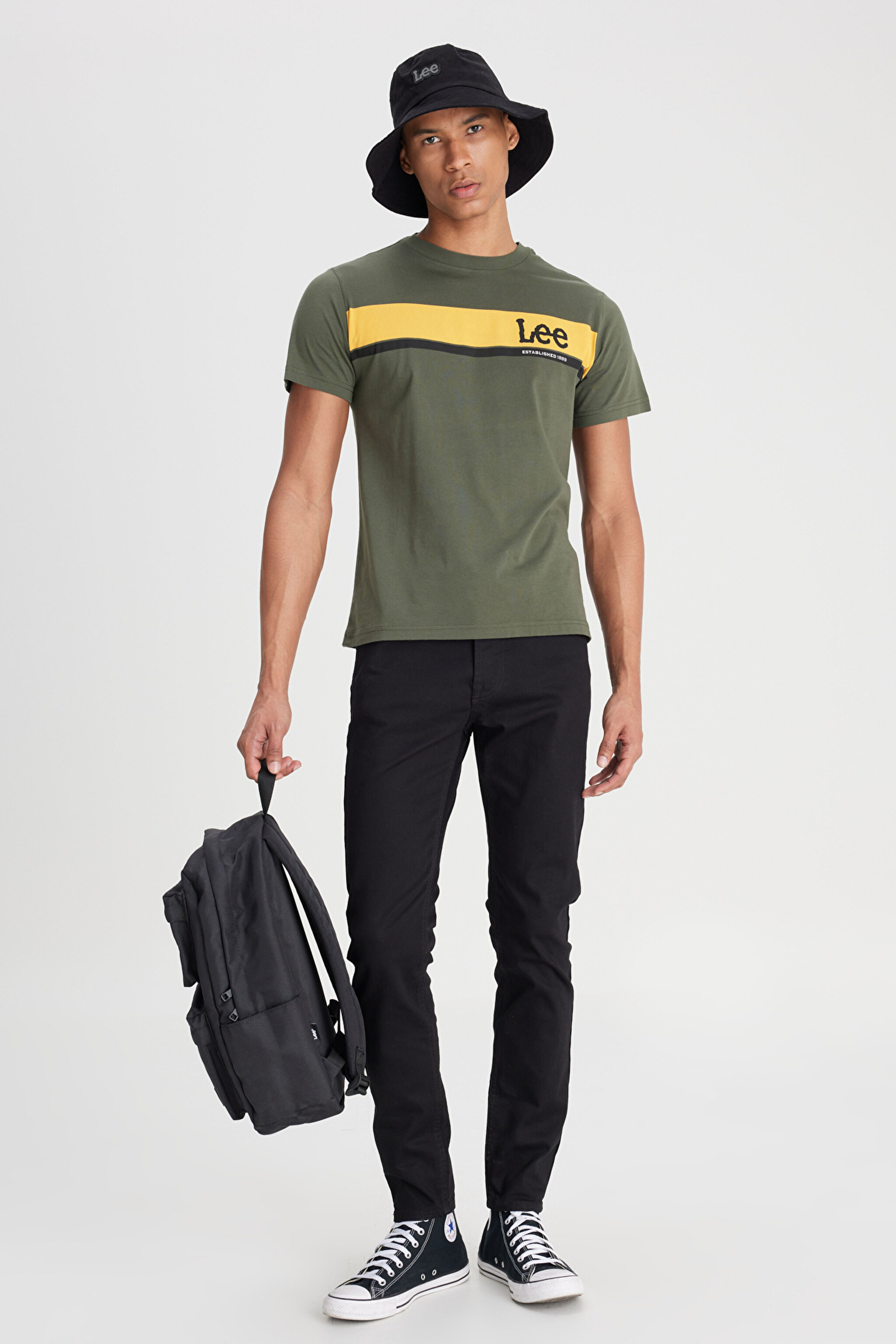 Malone Skinny Fit Normal Bel Denim Esnek Jean Kot Pantolon - Black-L736YG47 (görsel 2)
