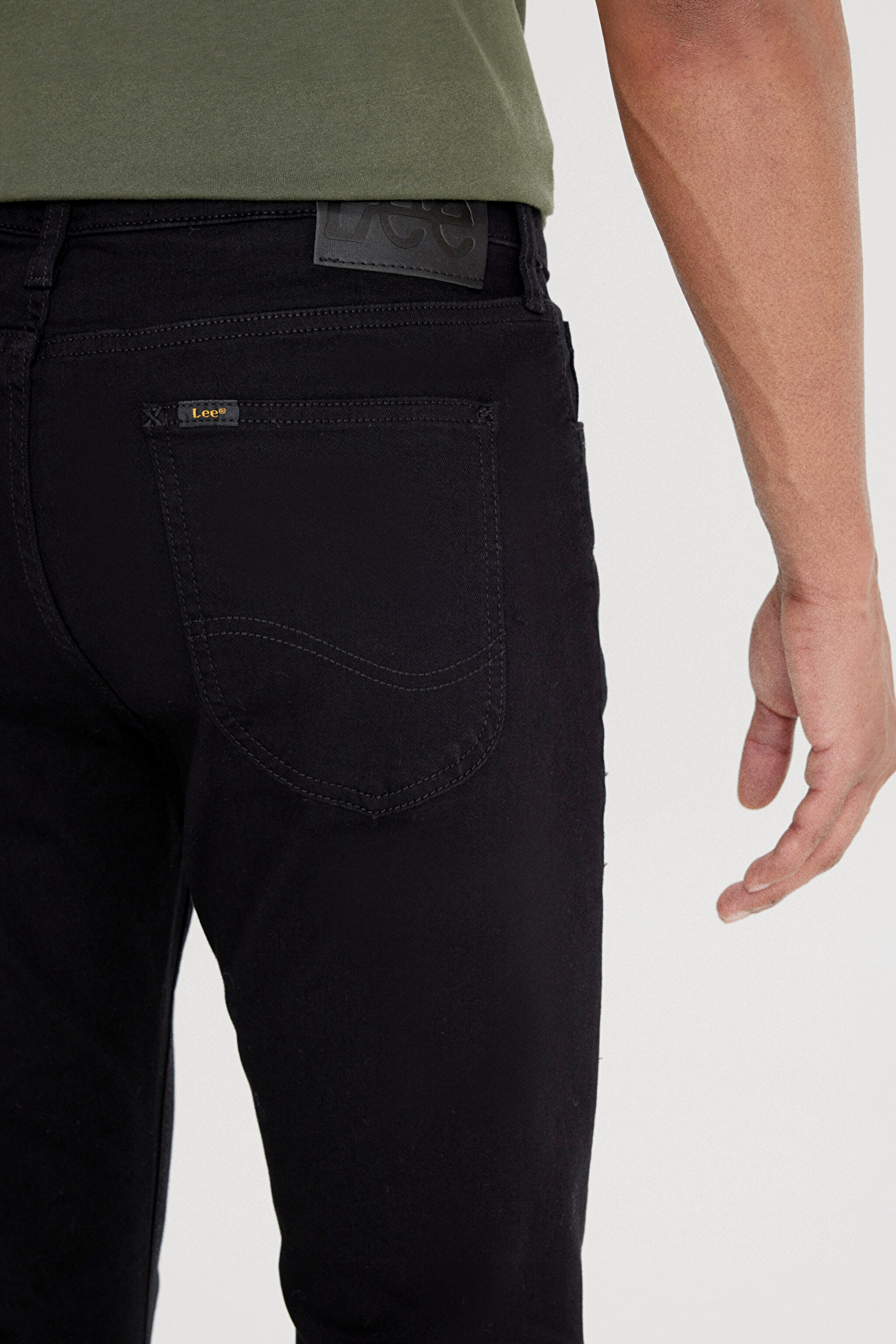 Malone Skinny Fit Normal Bel Denim Esnek Jean Kot Pantolon - Black-L736YG47 (görsel 3)