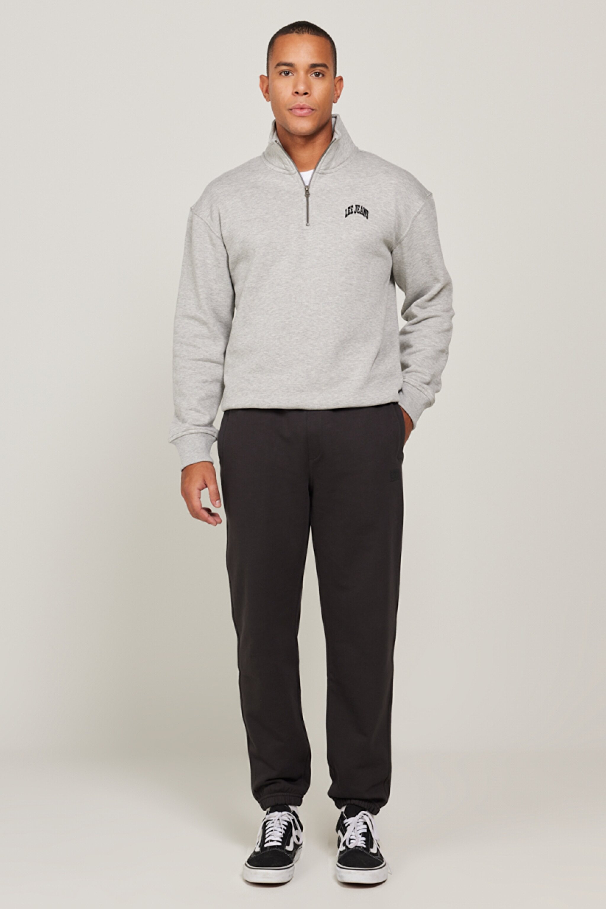 Regular Fit Rahat Kesim %100 Pamuk Sweatpant Eşofman Altı - Washed Black-L74JPTON (görsel 2)