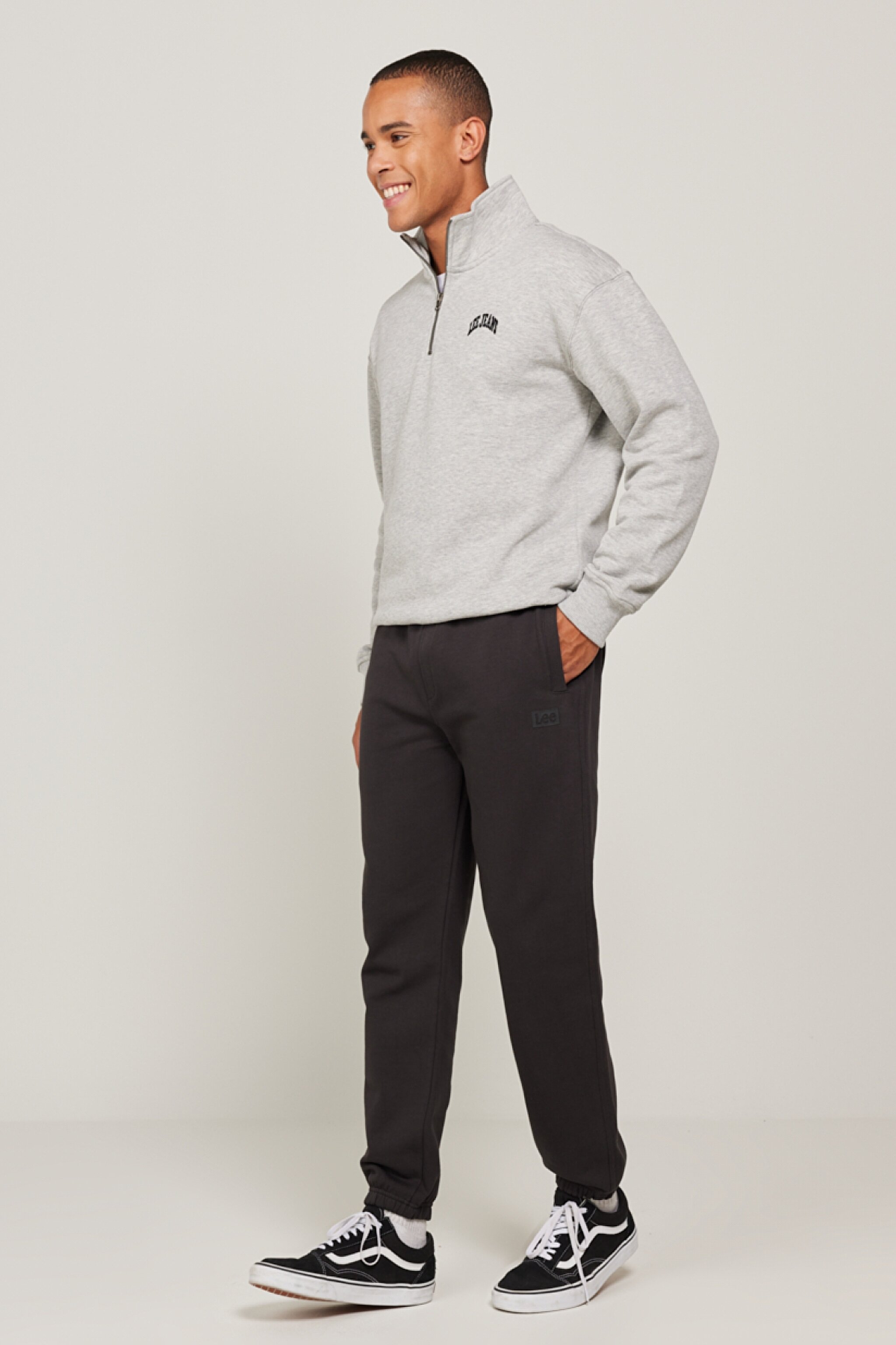 Regular Fit Rahat Kesim %100 Pamuk Sweatpant Eşofman Altı - Washed Black-L74JPTON (görsel 3)