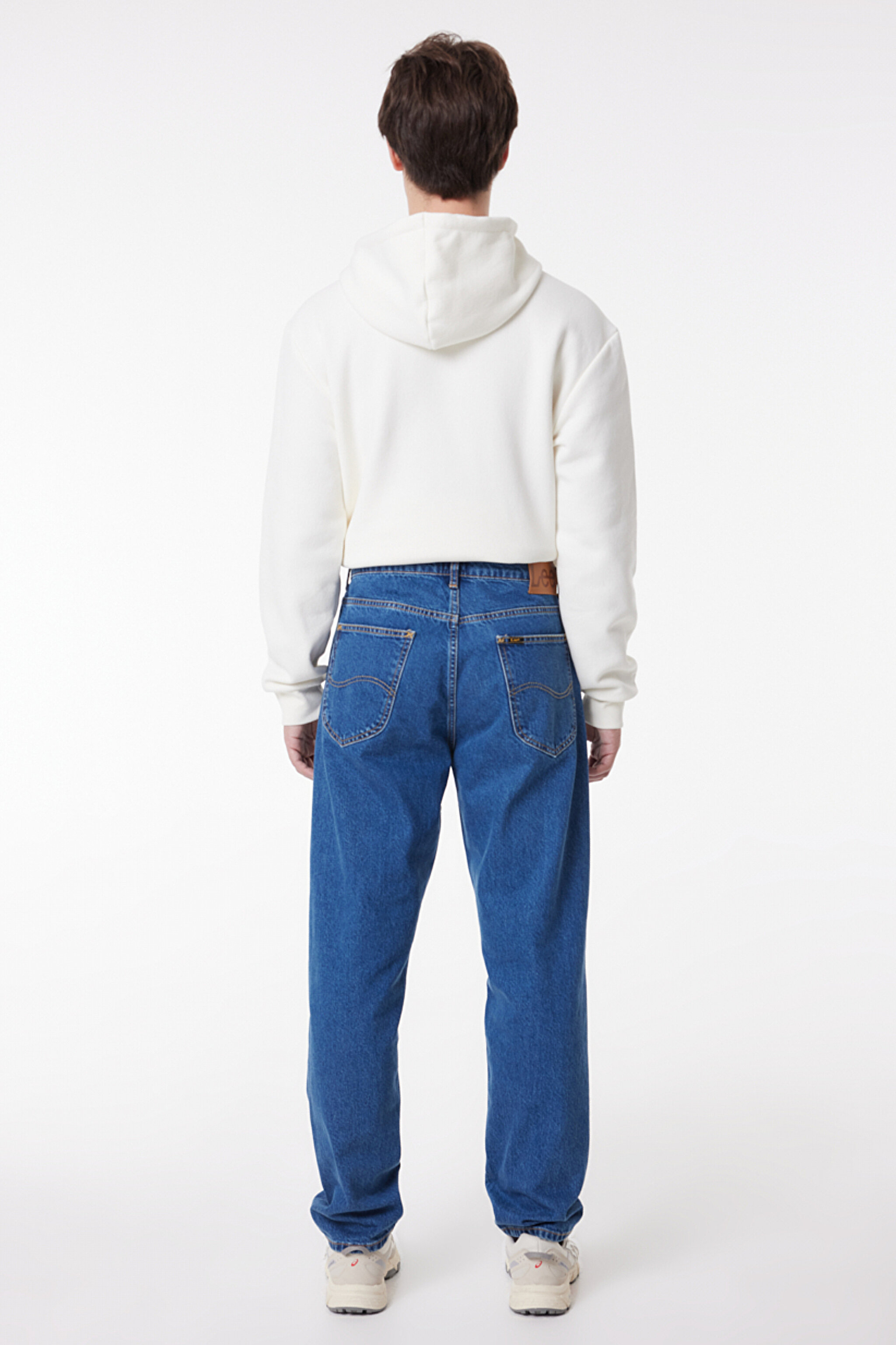 Straight Fit Düz Kesim Yüksek Bel %100 Pamuk Oscar Jean Denim Kot Pantolon - Freedom-L76FGAD21 (görsel 4)